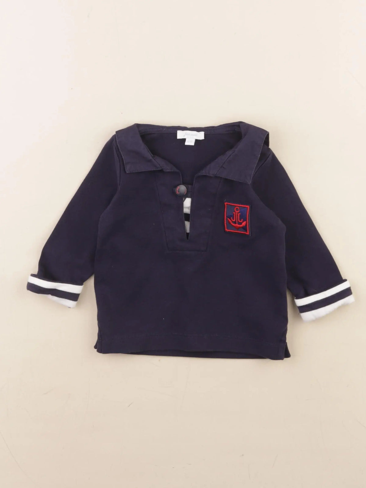 Jacadi - tee-shirt bleu - 6 mois