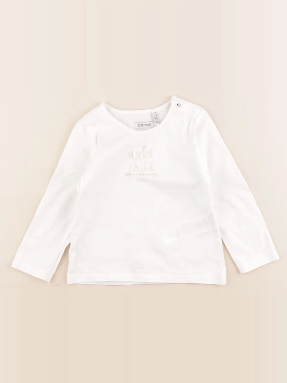 IKKS - tee-shirt blanc - 18 mois