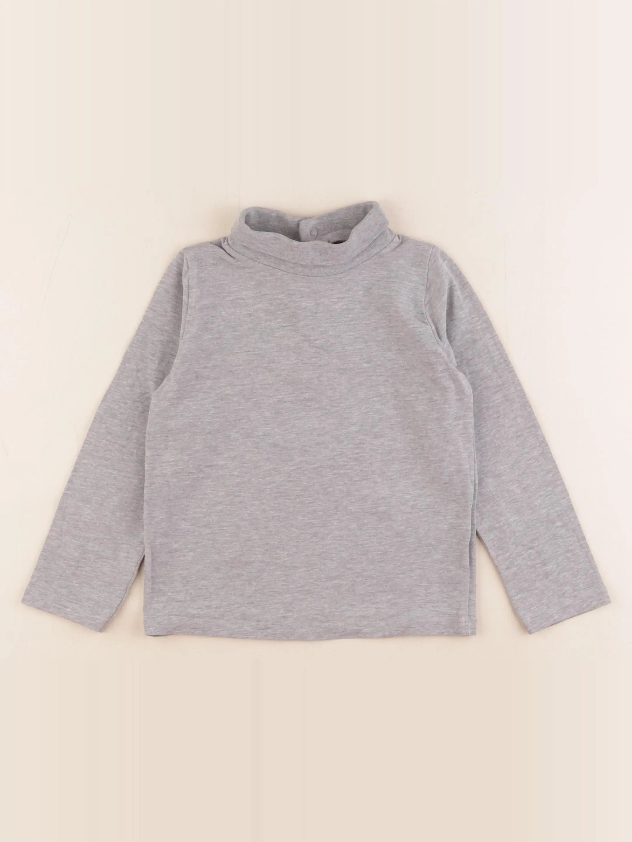Vertbaudet - sous-pull gris - 36 mois