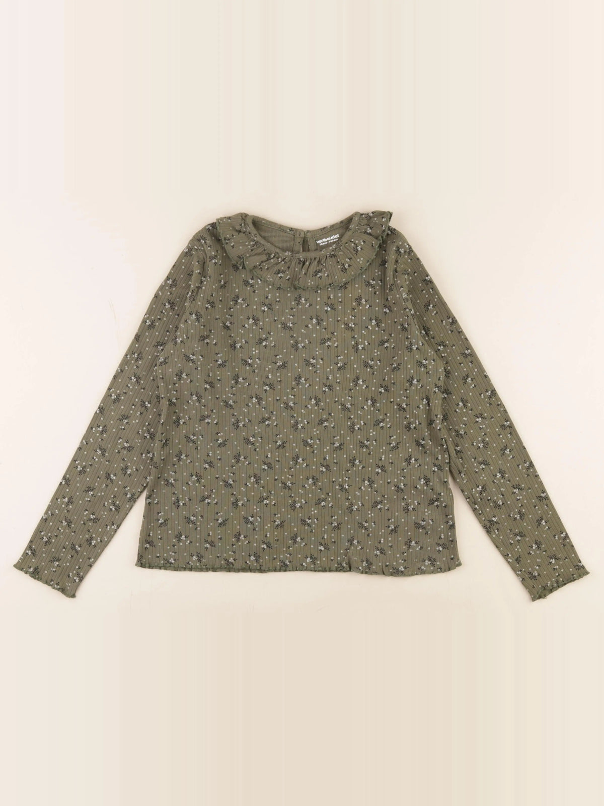 Vertbaudet - tee-shirt vert - 10 ans