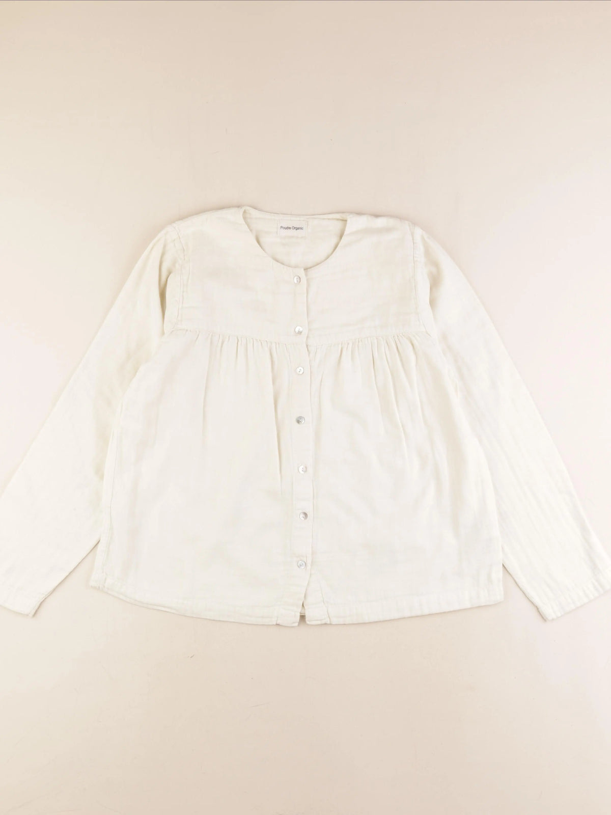 Poudre Organic - chemise blanc - 12 ans