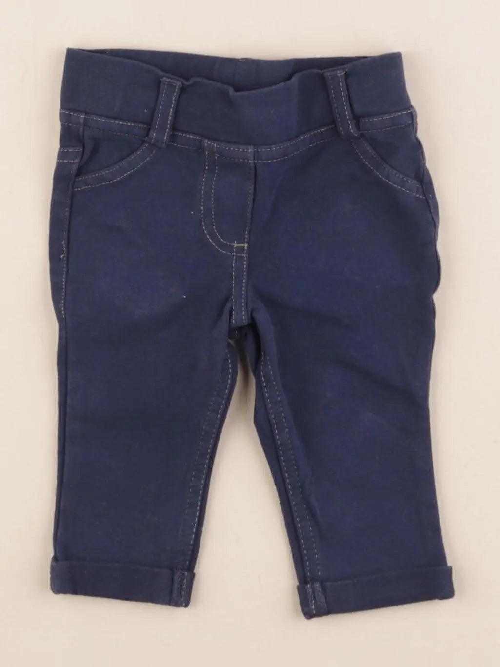 Tape à l'oeil - jegging bleu - 3 mois