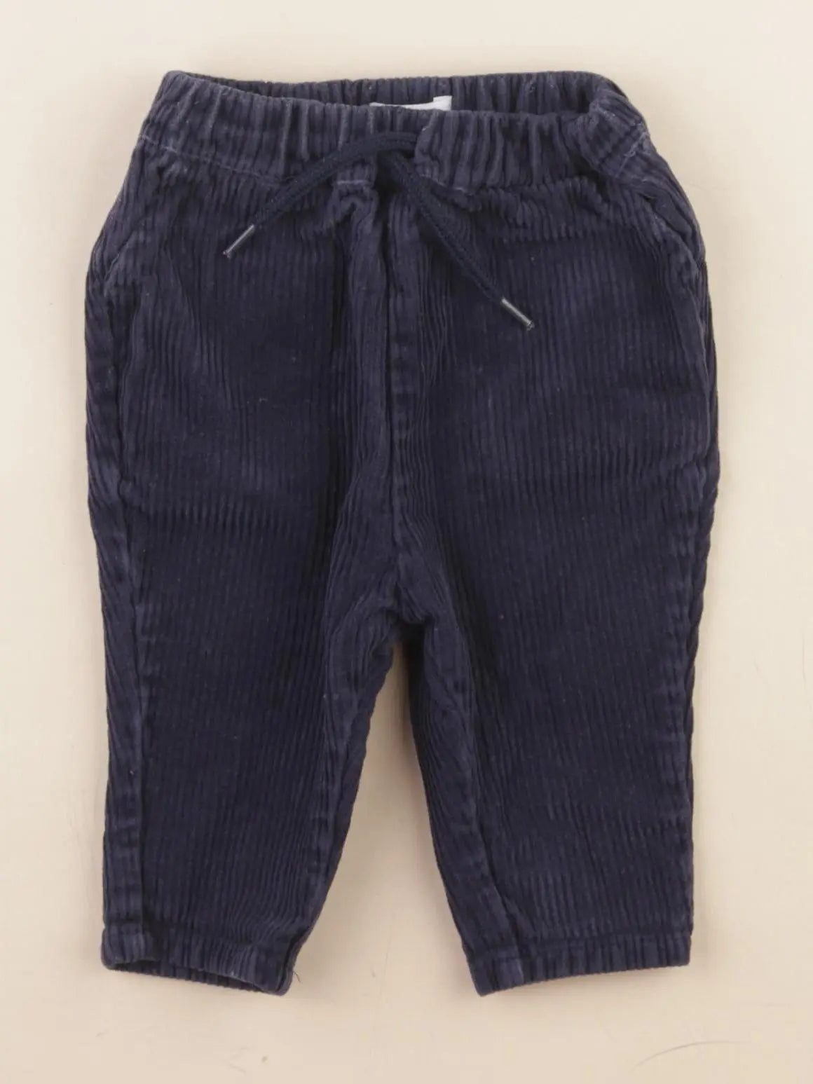 Vertbaudet - pantalon bleu - 3 mois