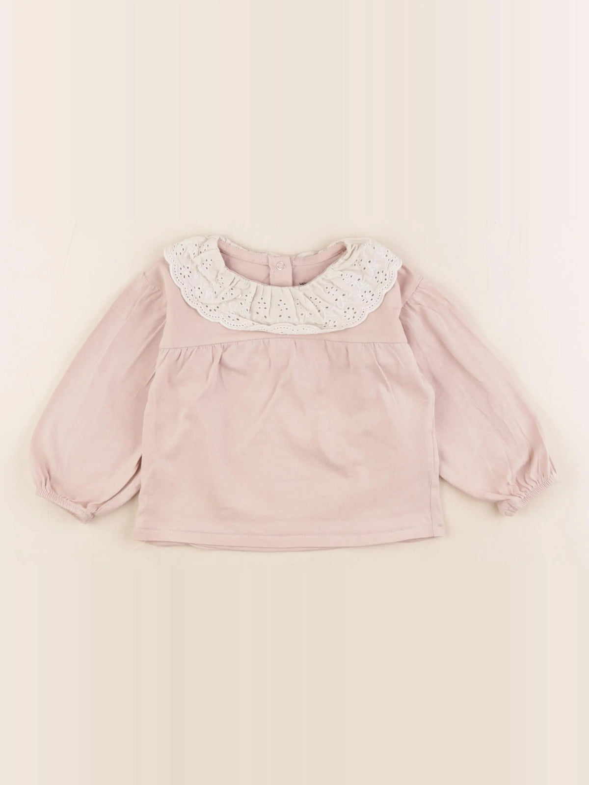 Vertbaudet - tee-shirt rose - 18 mois