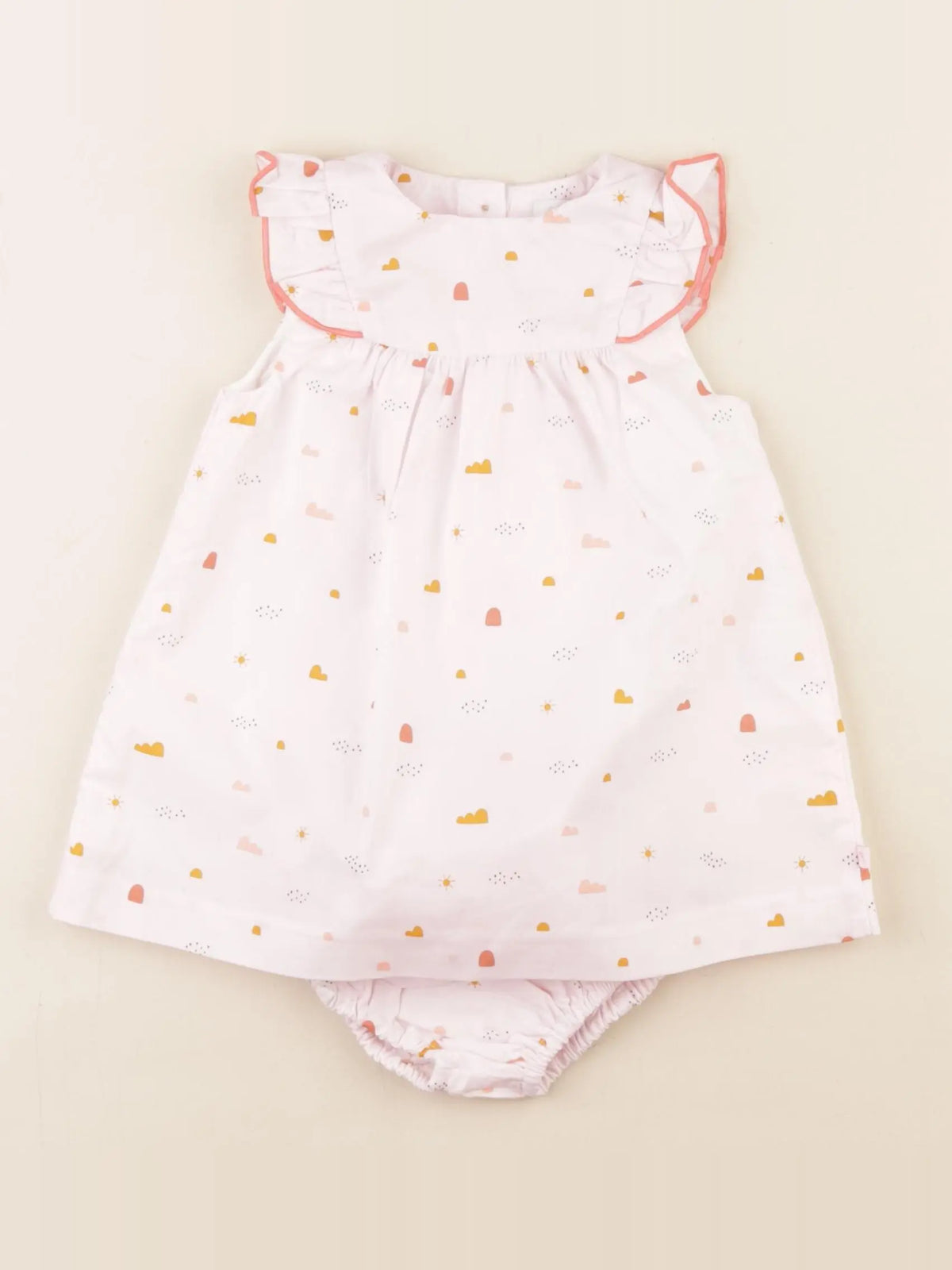 Cadet Rousselle - robe rose - 6 mois
