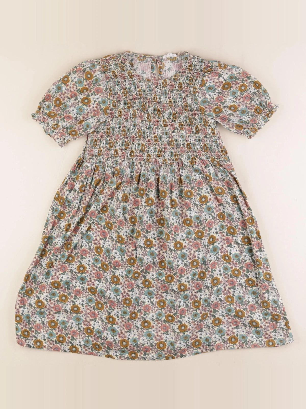Vertbaudet - robe multicolore - 10 ans