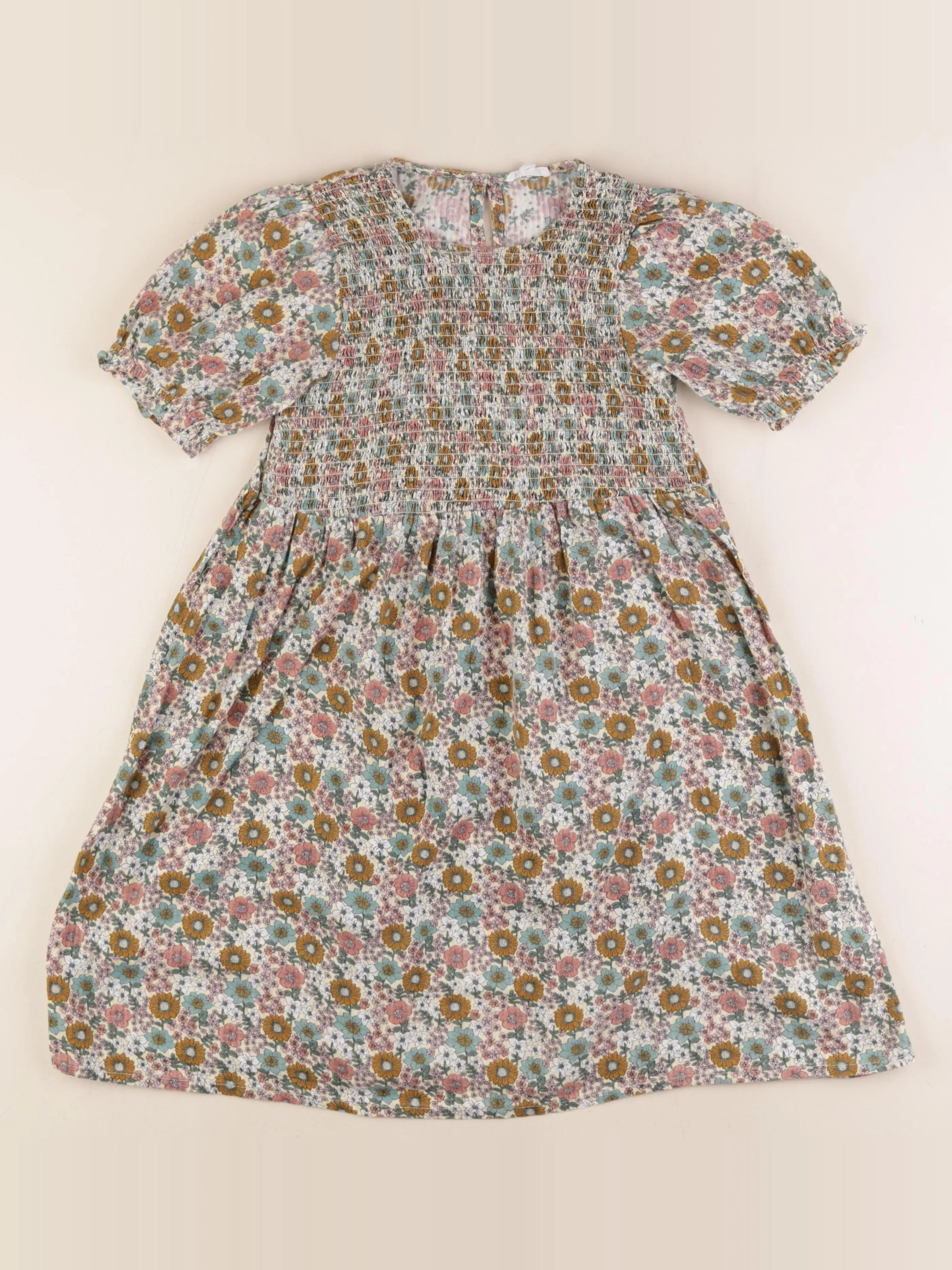 Vertbaudet - robe multicolore - 10 ans