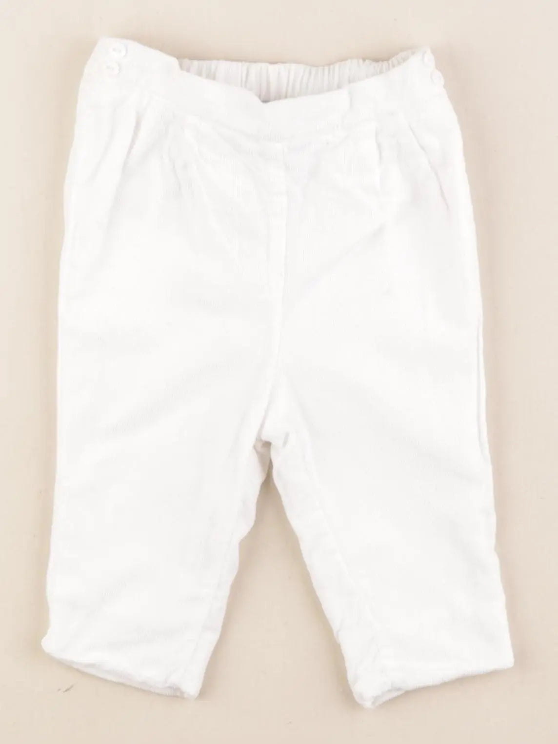 Cyrillus - pantalon blanc - 3 mois