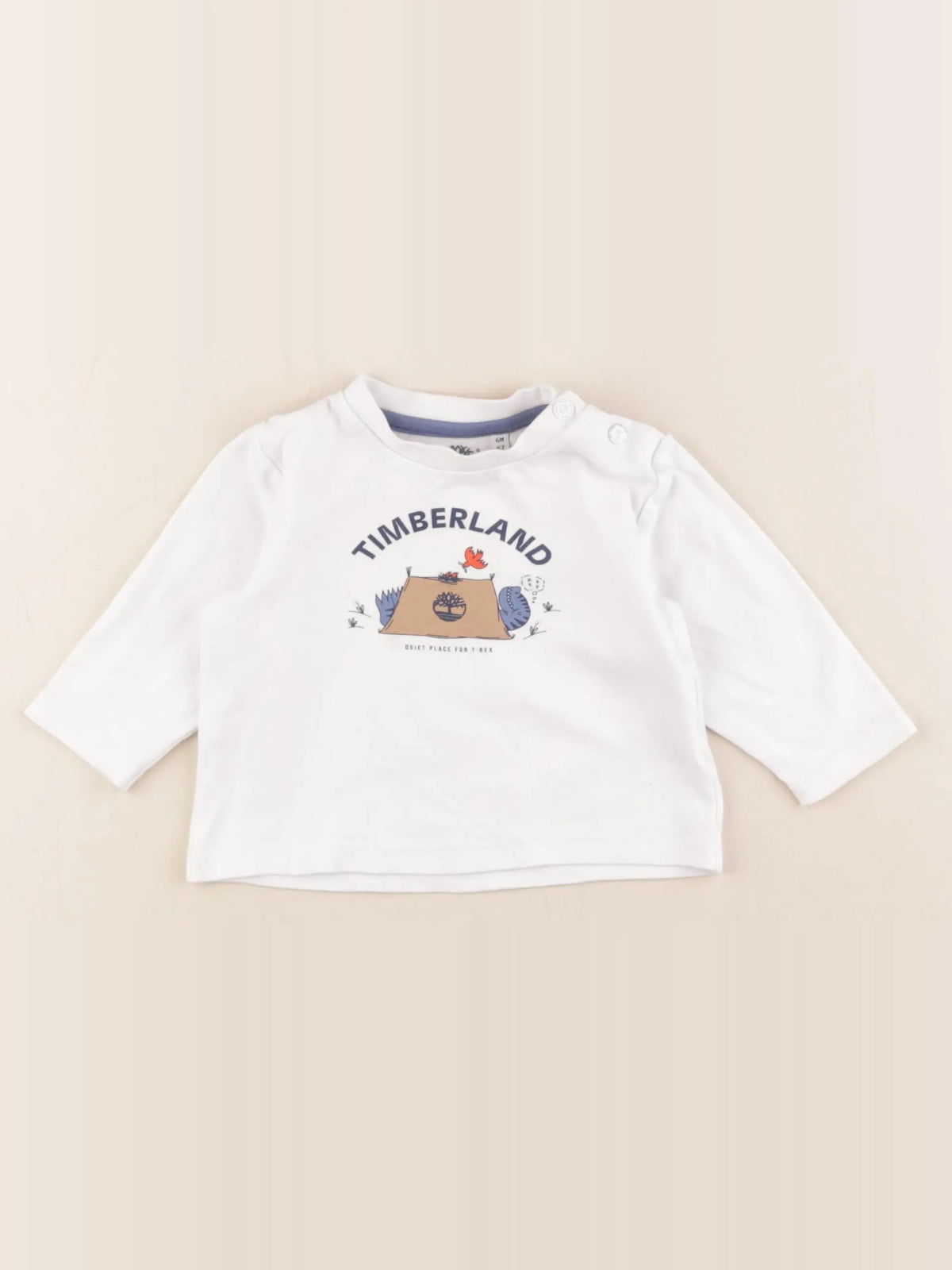 Timberland - tee-shirt blanc - 6 mois