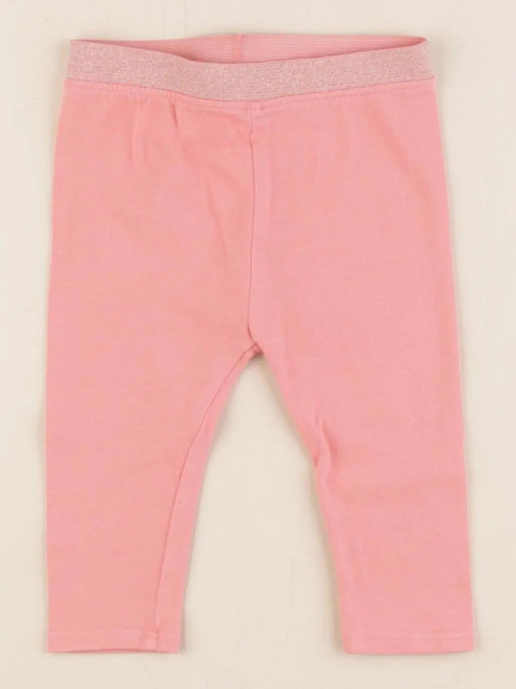 Vertbaudet - legging rose - 6 mois