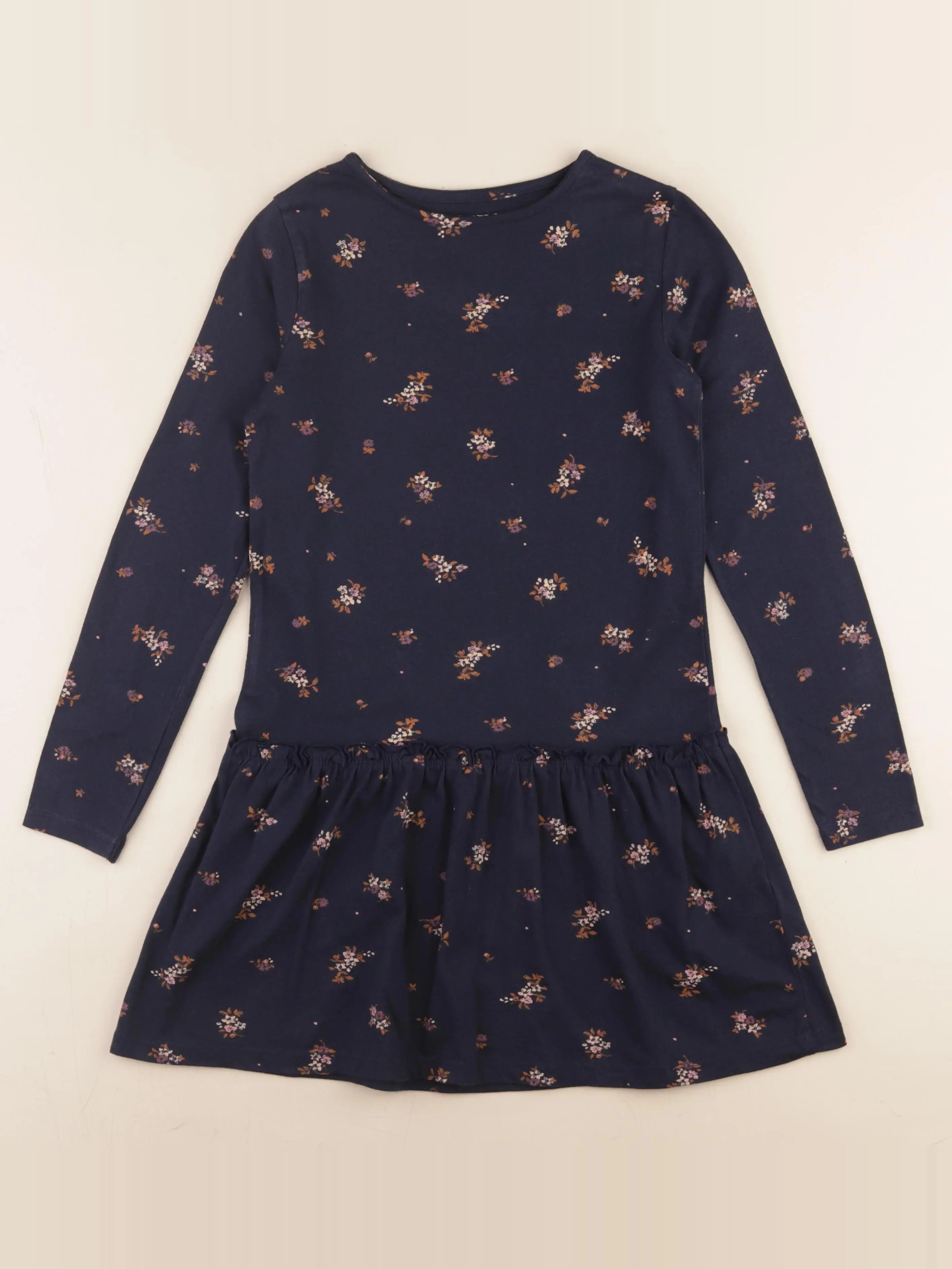 Vertbaudet - robe bleu - 10 ans