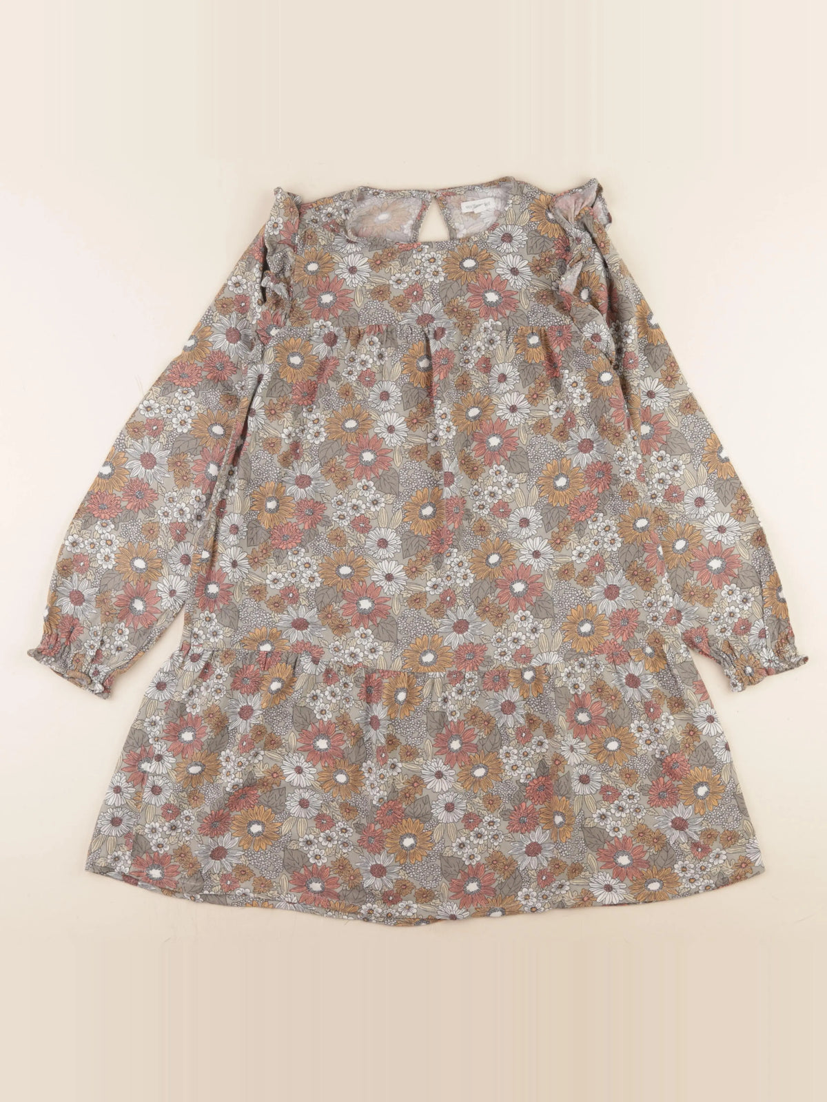 Vertbaudet - robe vert - 10 ans