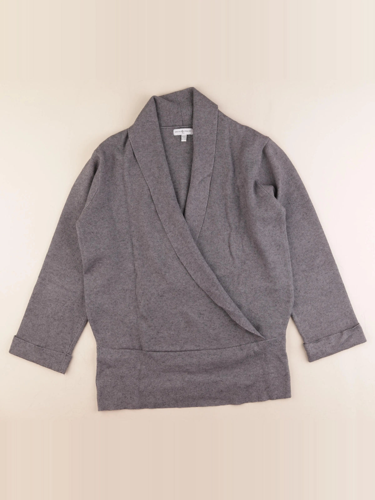 Envie de fraise - pull grossesse gris - 42 à 44