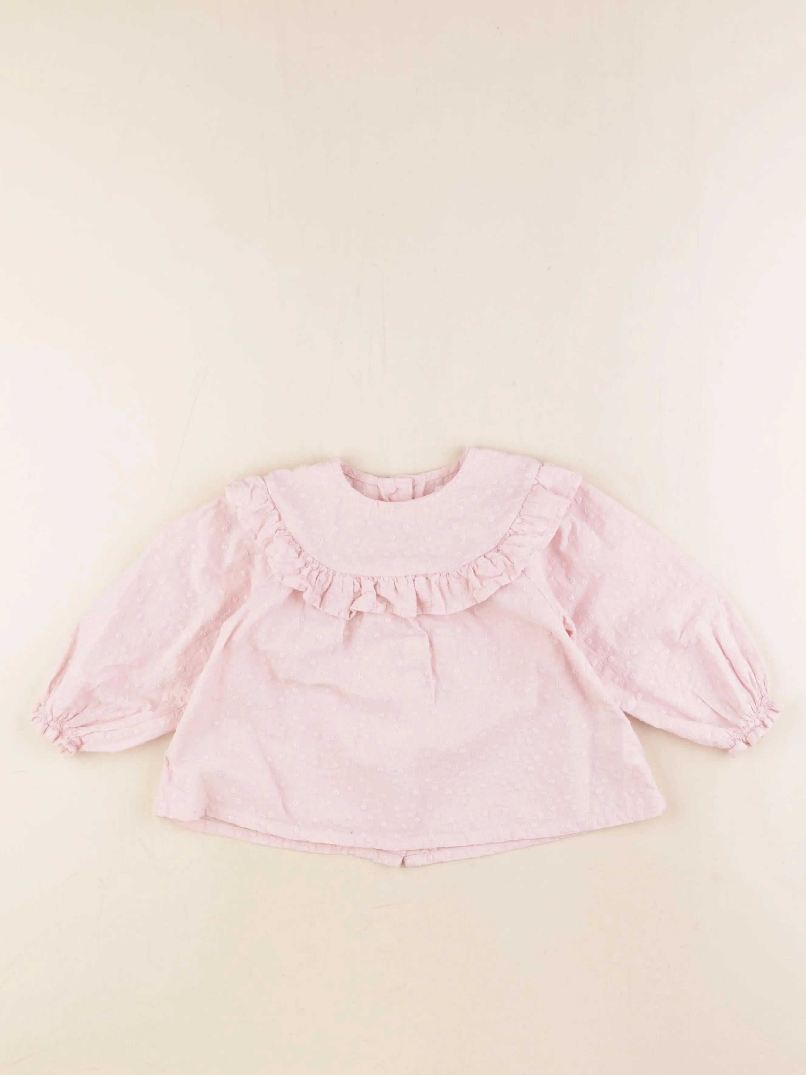 Vertbaudet - blouse rose - 24 mois