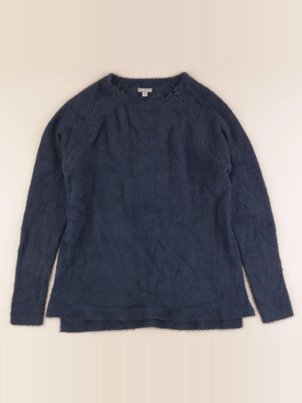 Vertbaudet - pull allaitement bleu - 34