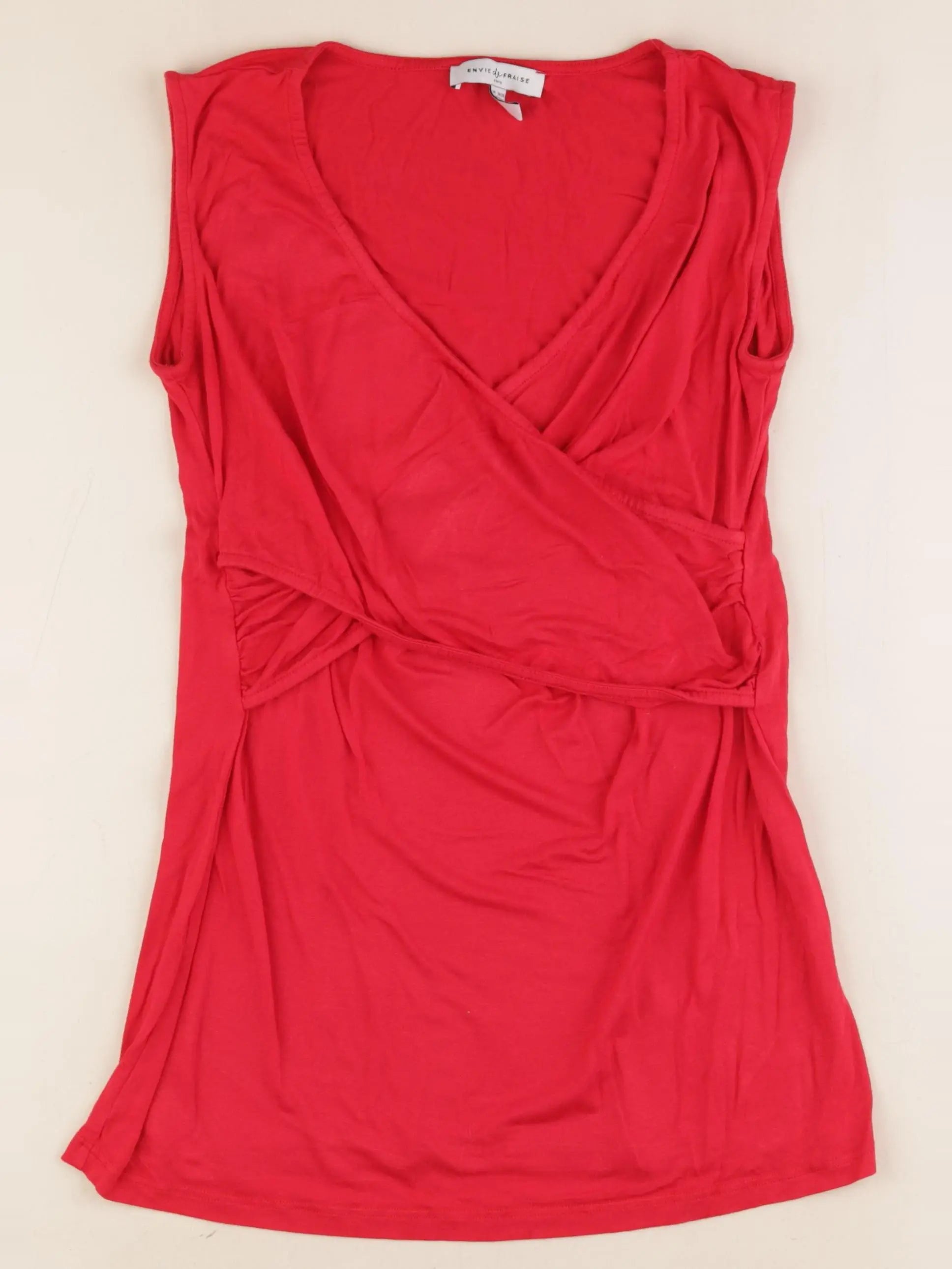 Envie de fraise - débardeur allaitement rouge - 34 à 36