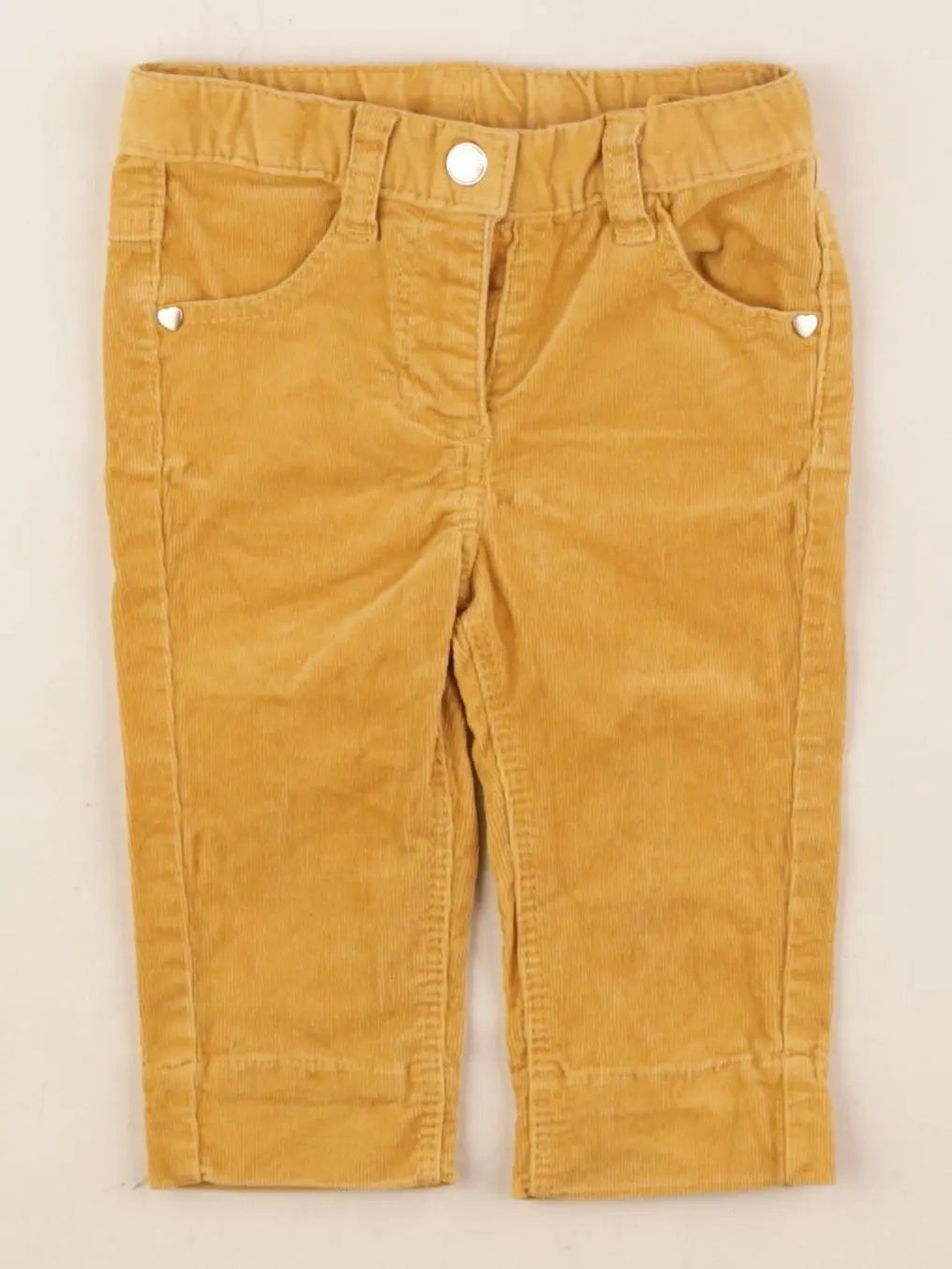Tape à l'oeil - pantalon jaune - 3 mois