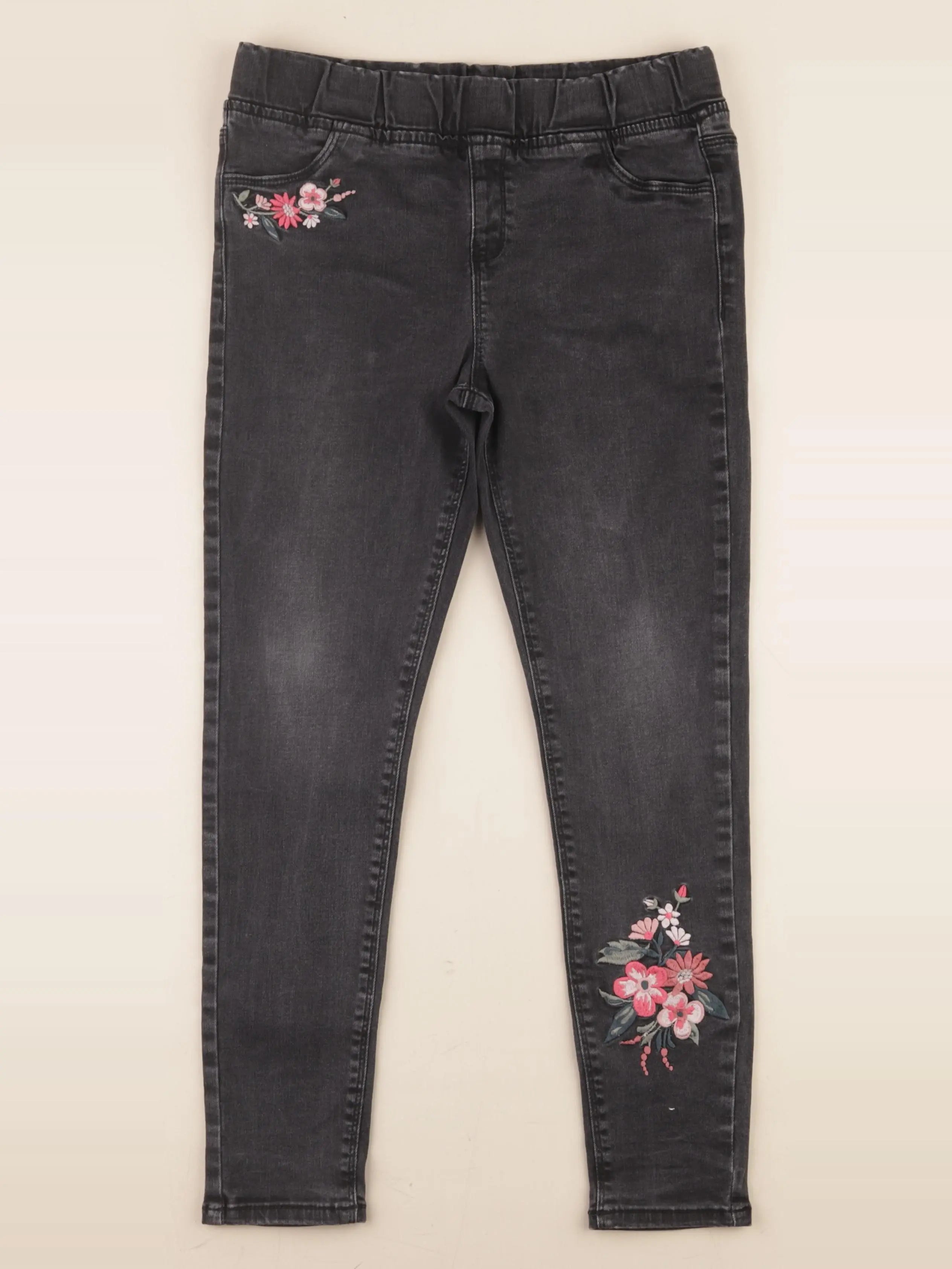 Vertbaudet - jegging noir - 10 ans