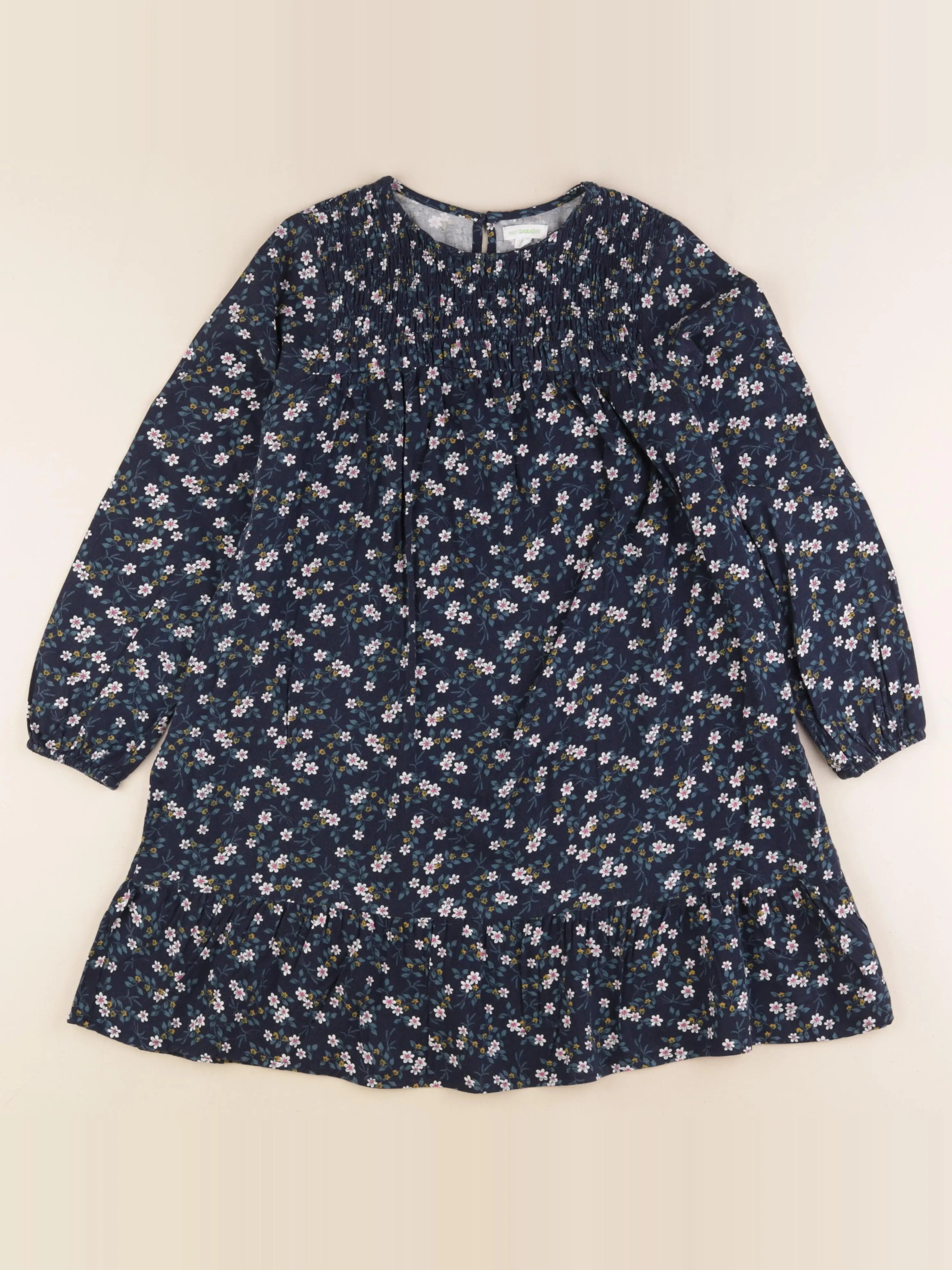Vertbaudet - robe bleu - 10 ans