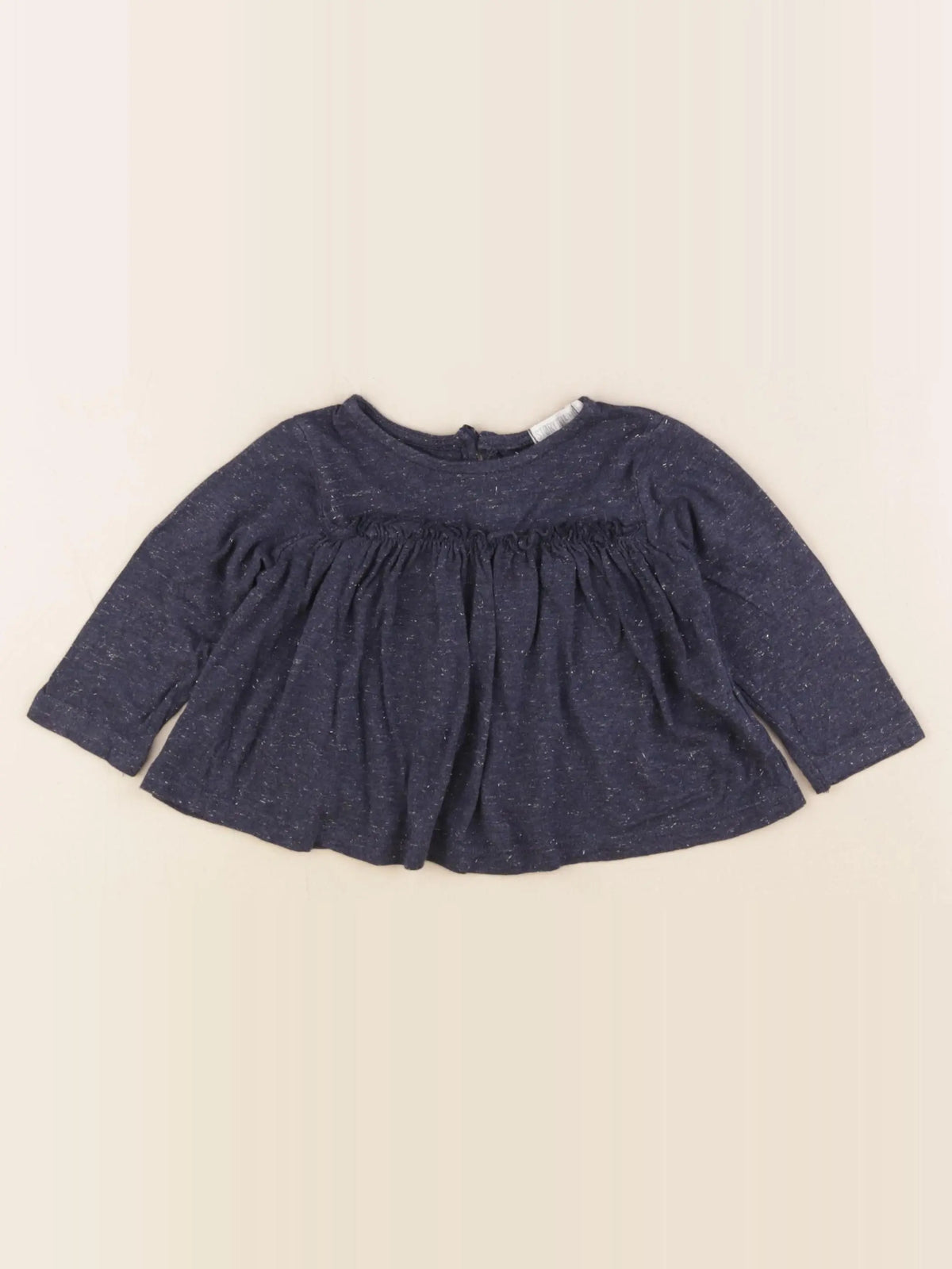 Storytelling - tee-shirt bleu, argent - 12 mois