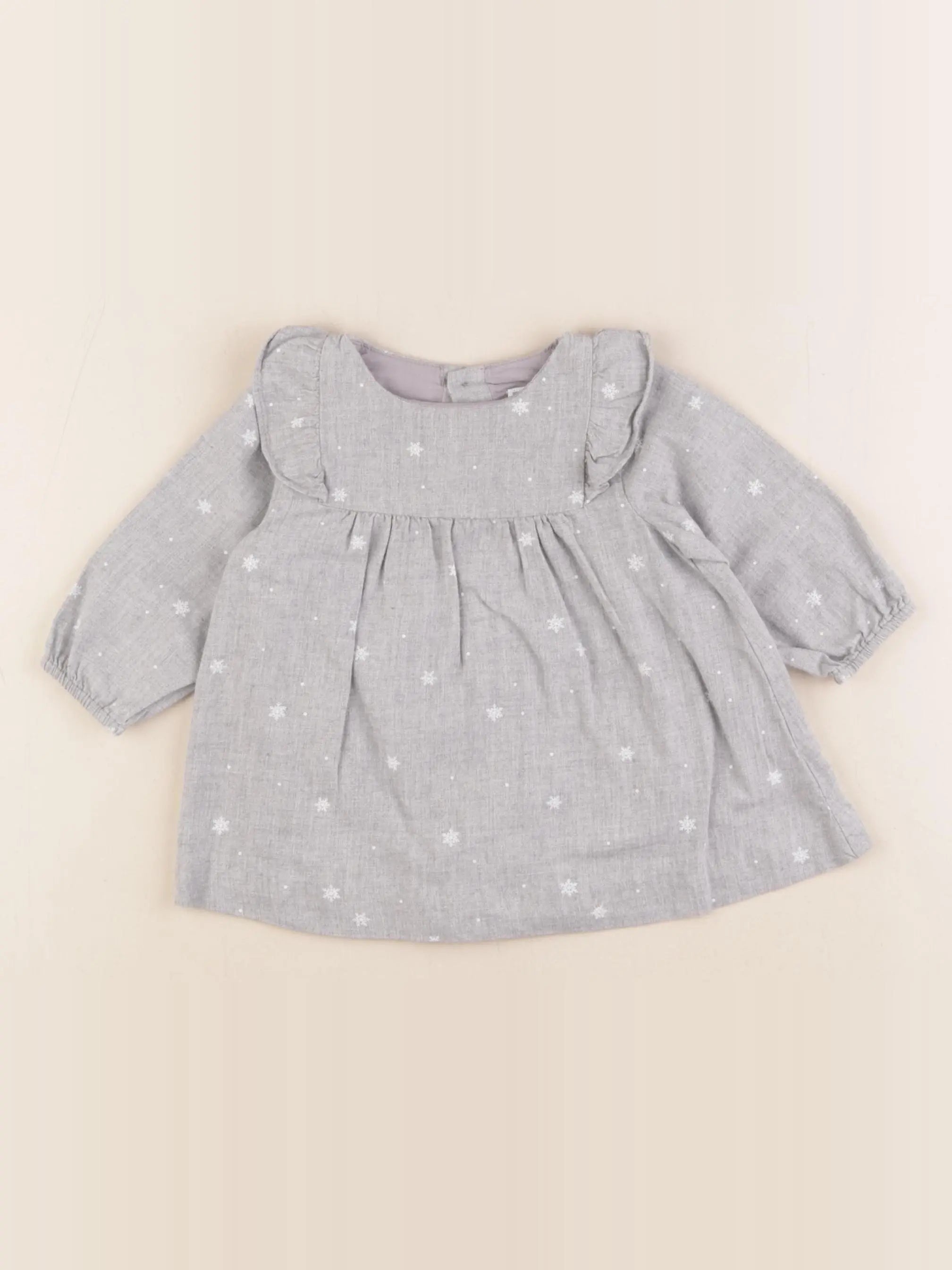 Jacadi - robe gris - 6 mois