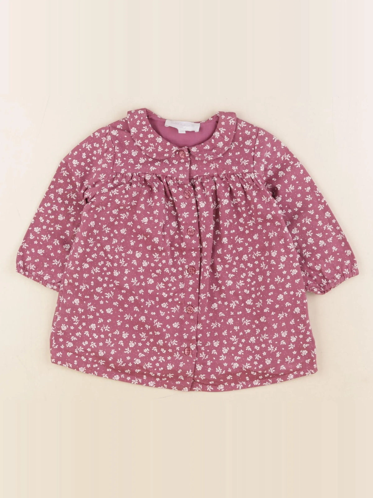 Cadet Rousselle - robe rose - 6 mois