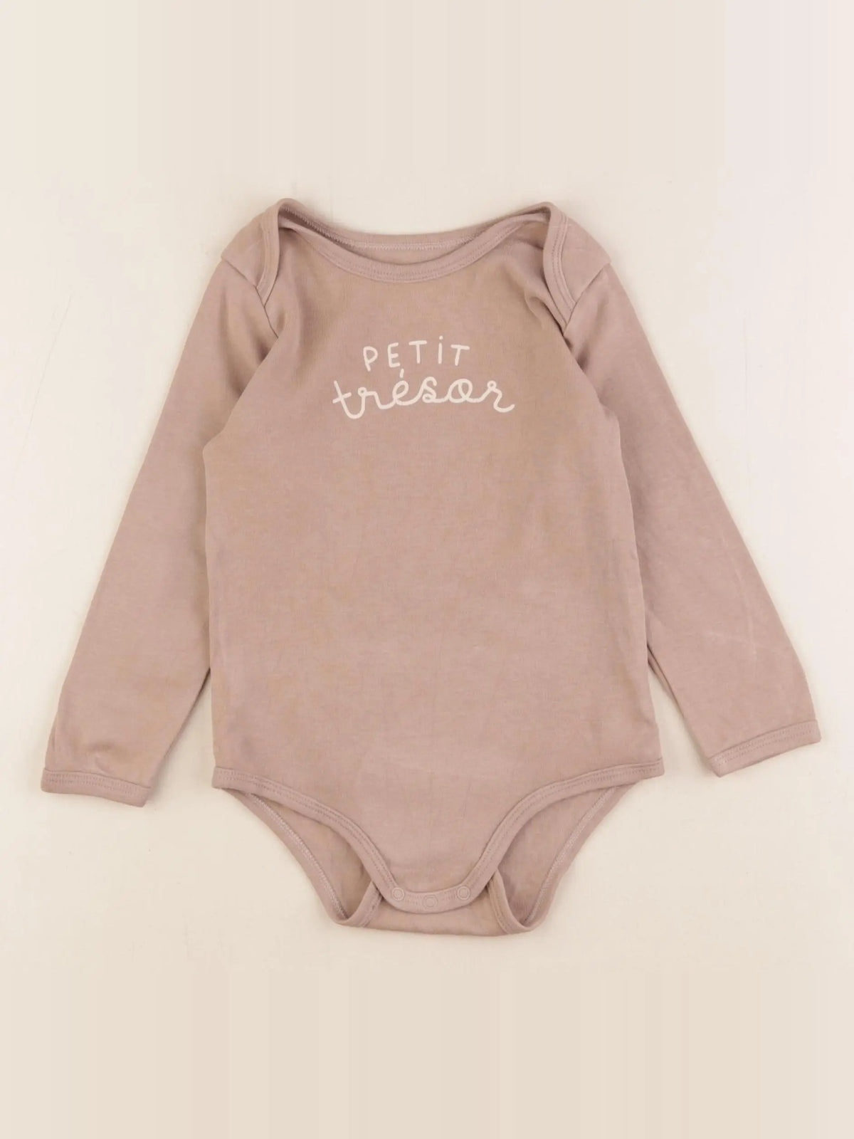 Vertbaudet - body marron - 36 mois