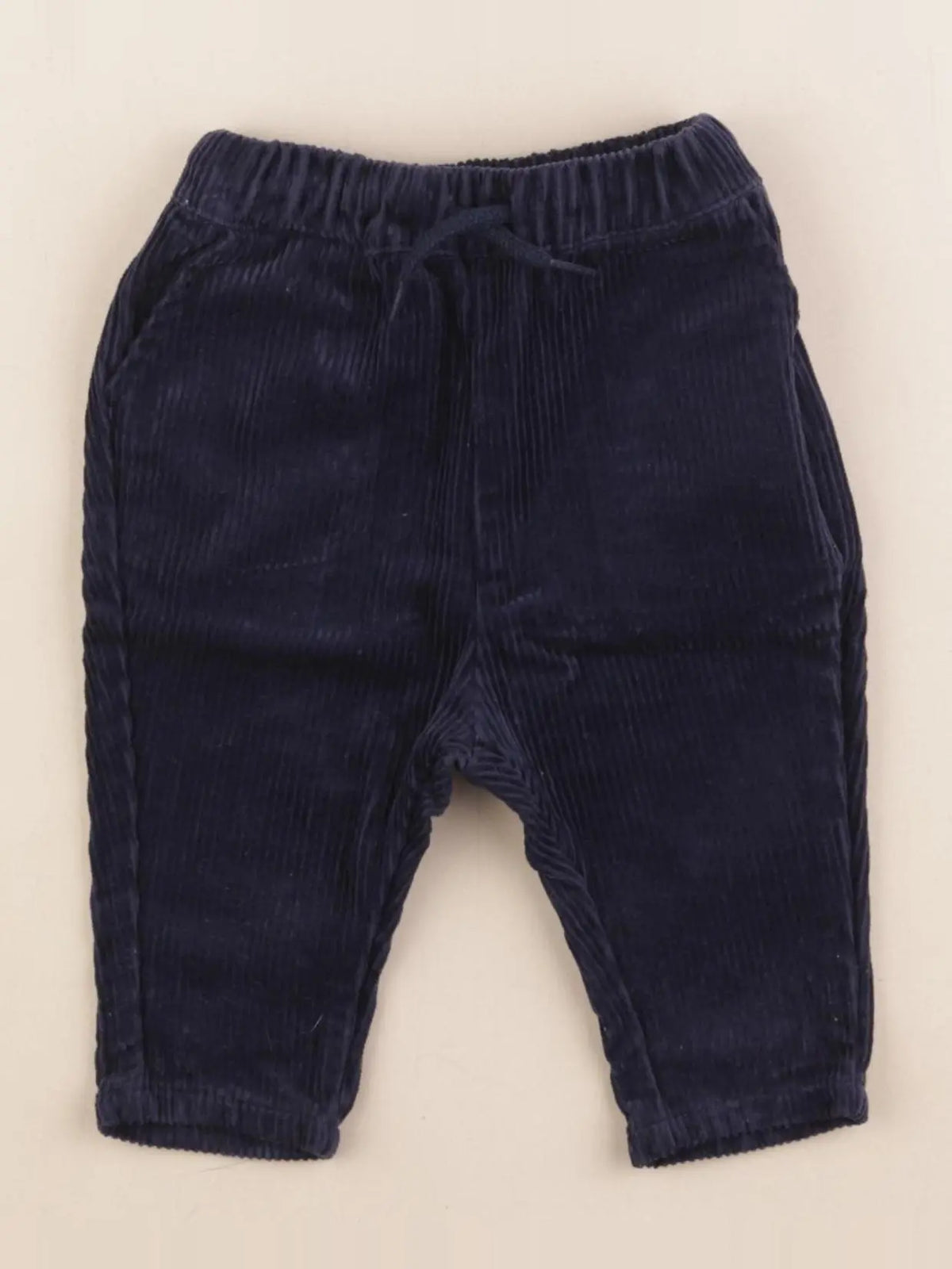 Vertbaudet - pantalon bleu - 3 mois
