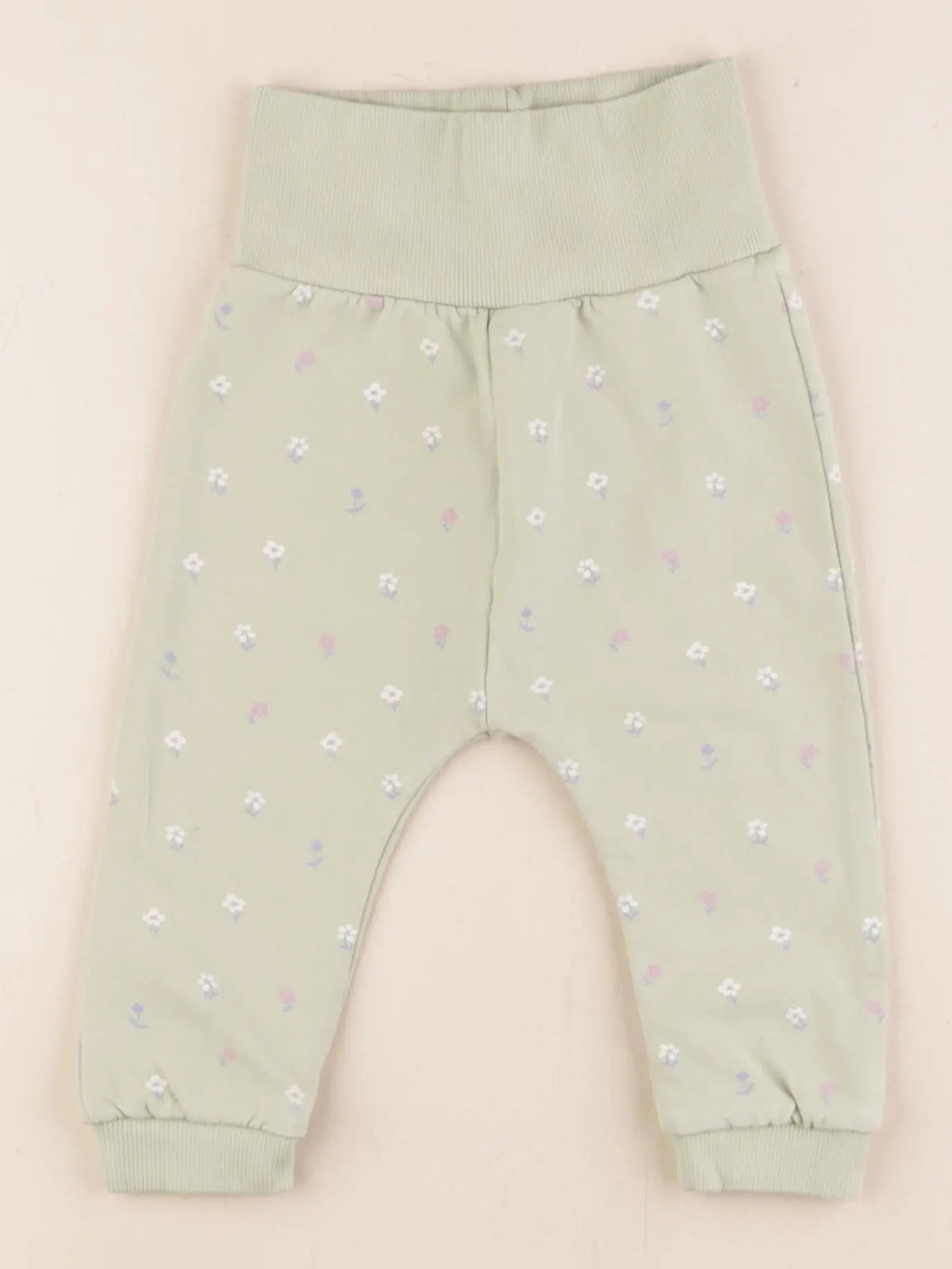 Name it - jogging doublé vert - 6/9 mois