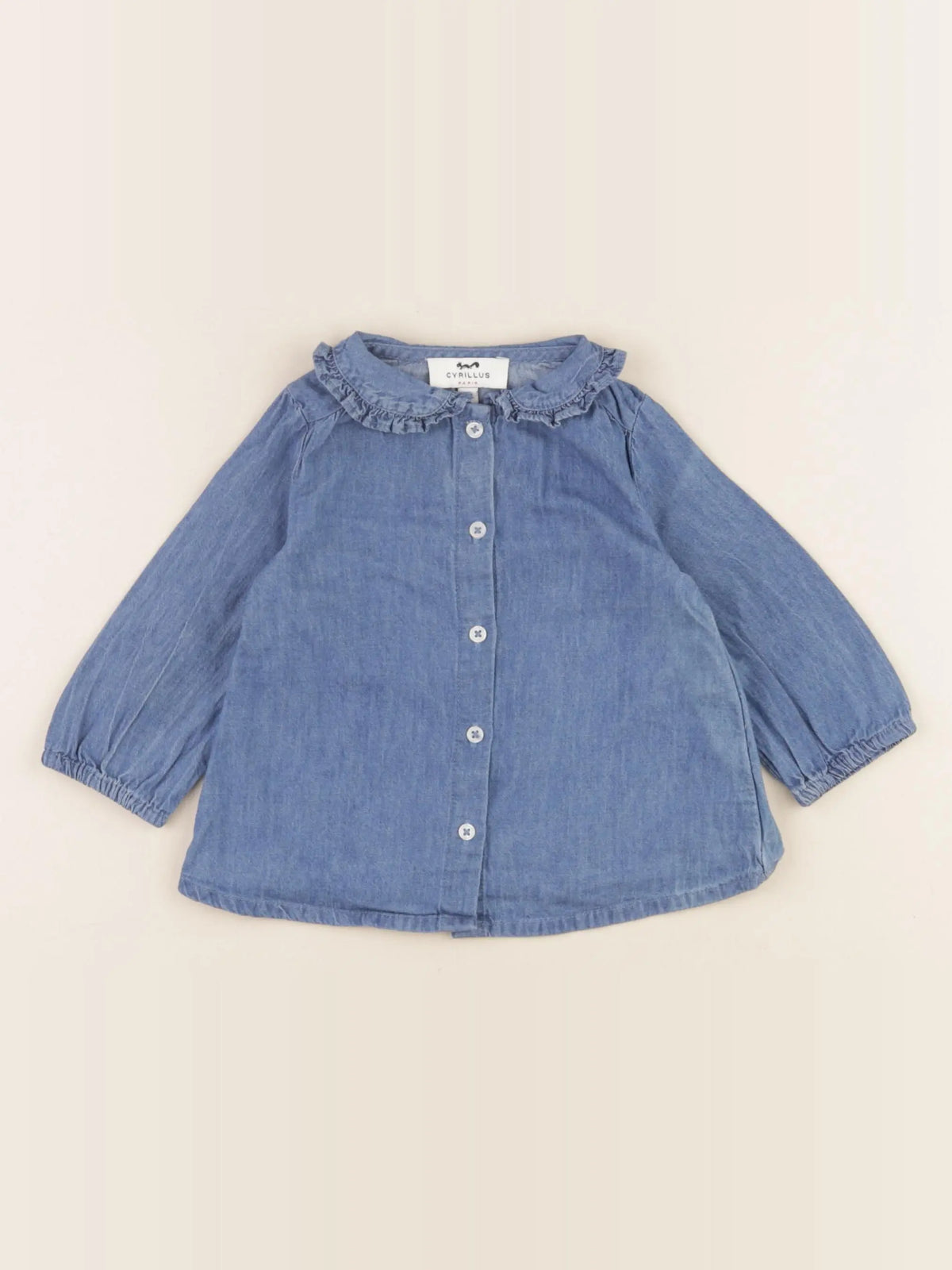 Cyrillus - robe bleu - 6 mois