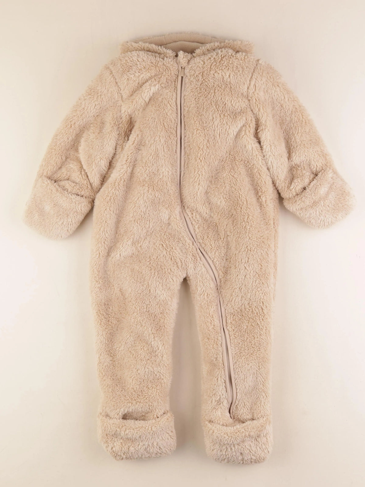 Vertbaudet - combi-pilote marron - 3 ans
