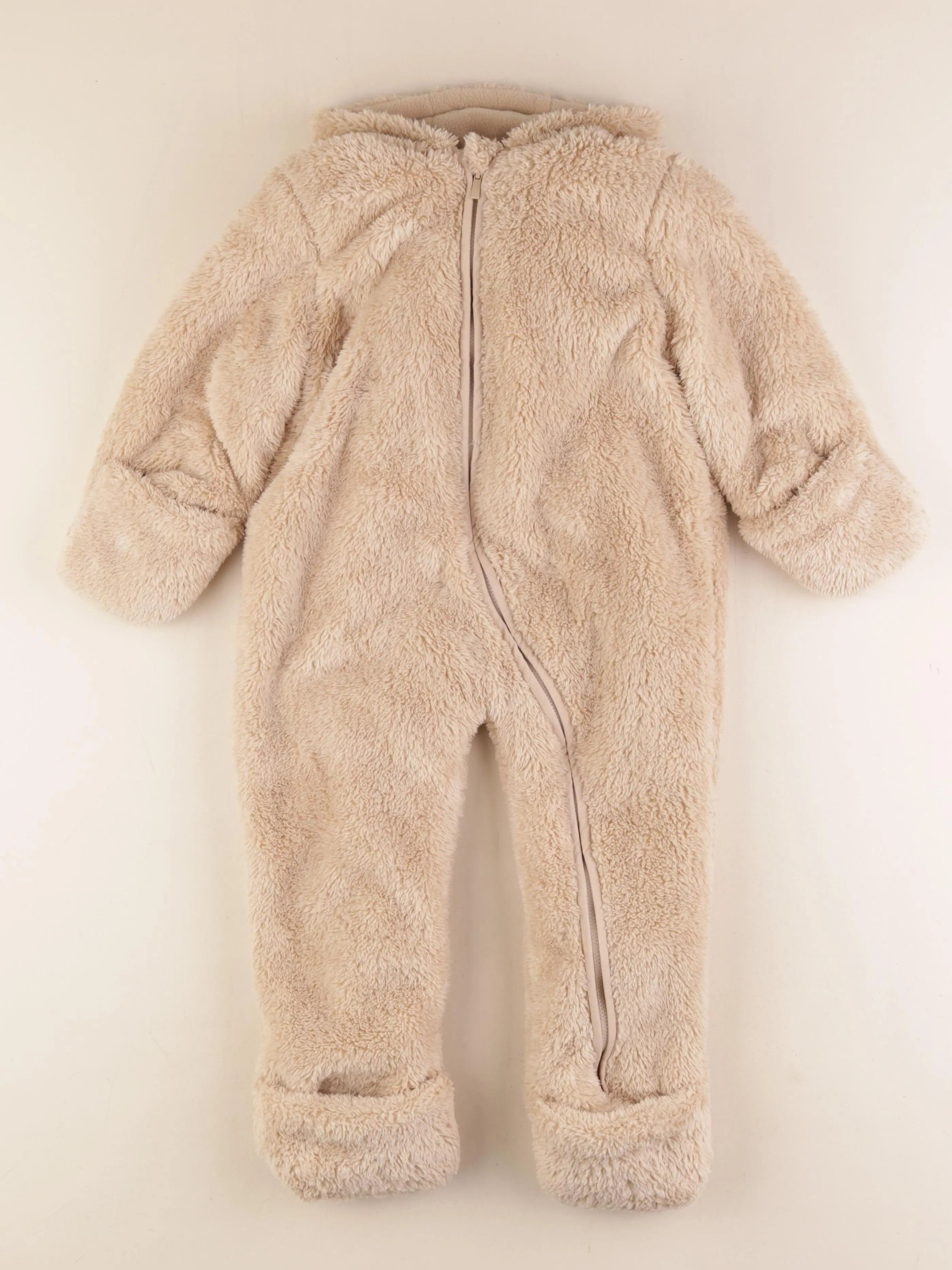 Vertbaudet - combi-pilote marron - 3 ans