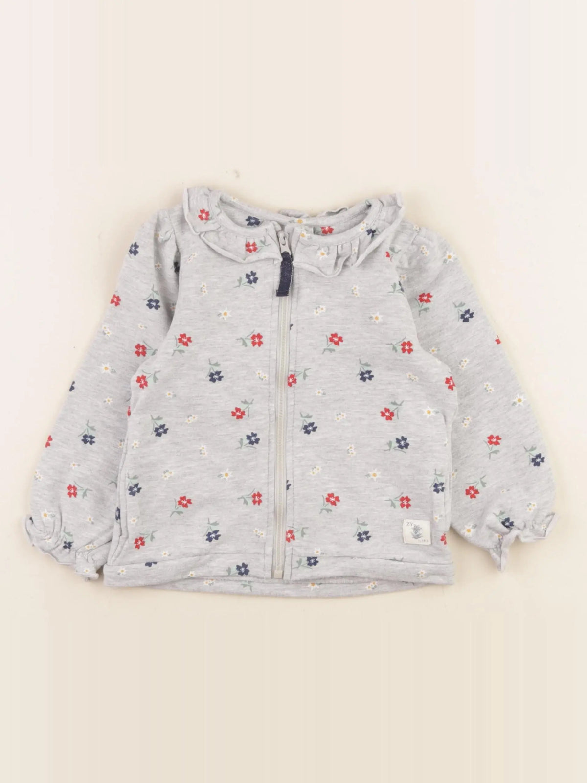 Zippy - sweat gris - 12/18 mois