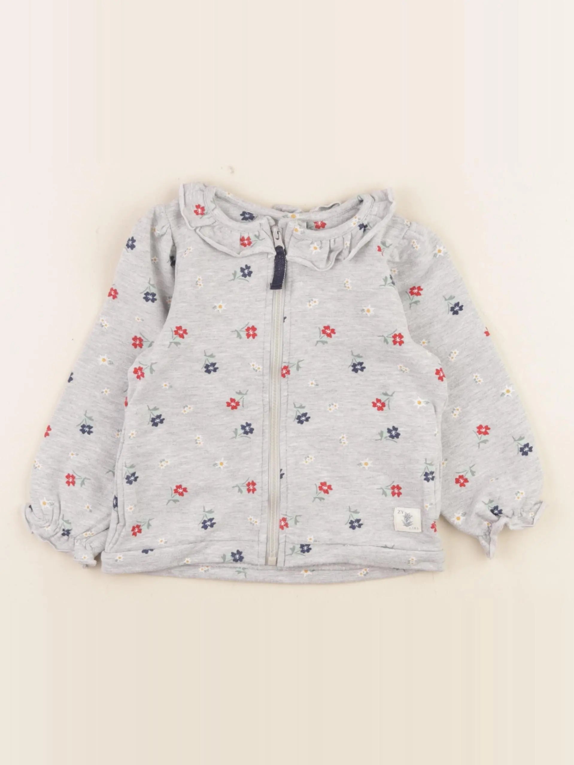 Zippy - sweat gris - 12/18 mois