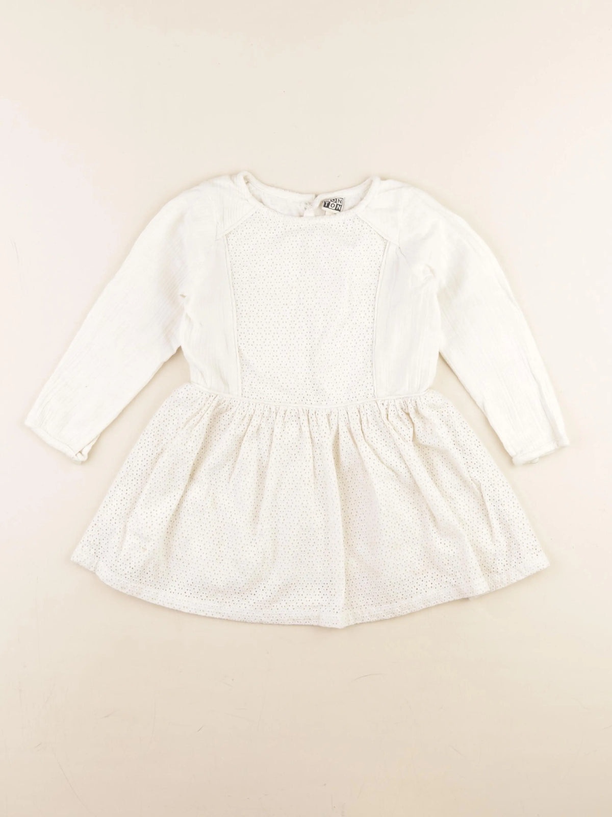 Bonton - robe beige - 4 ans