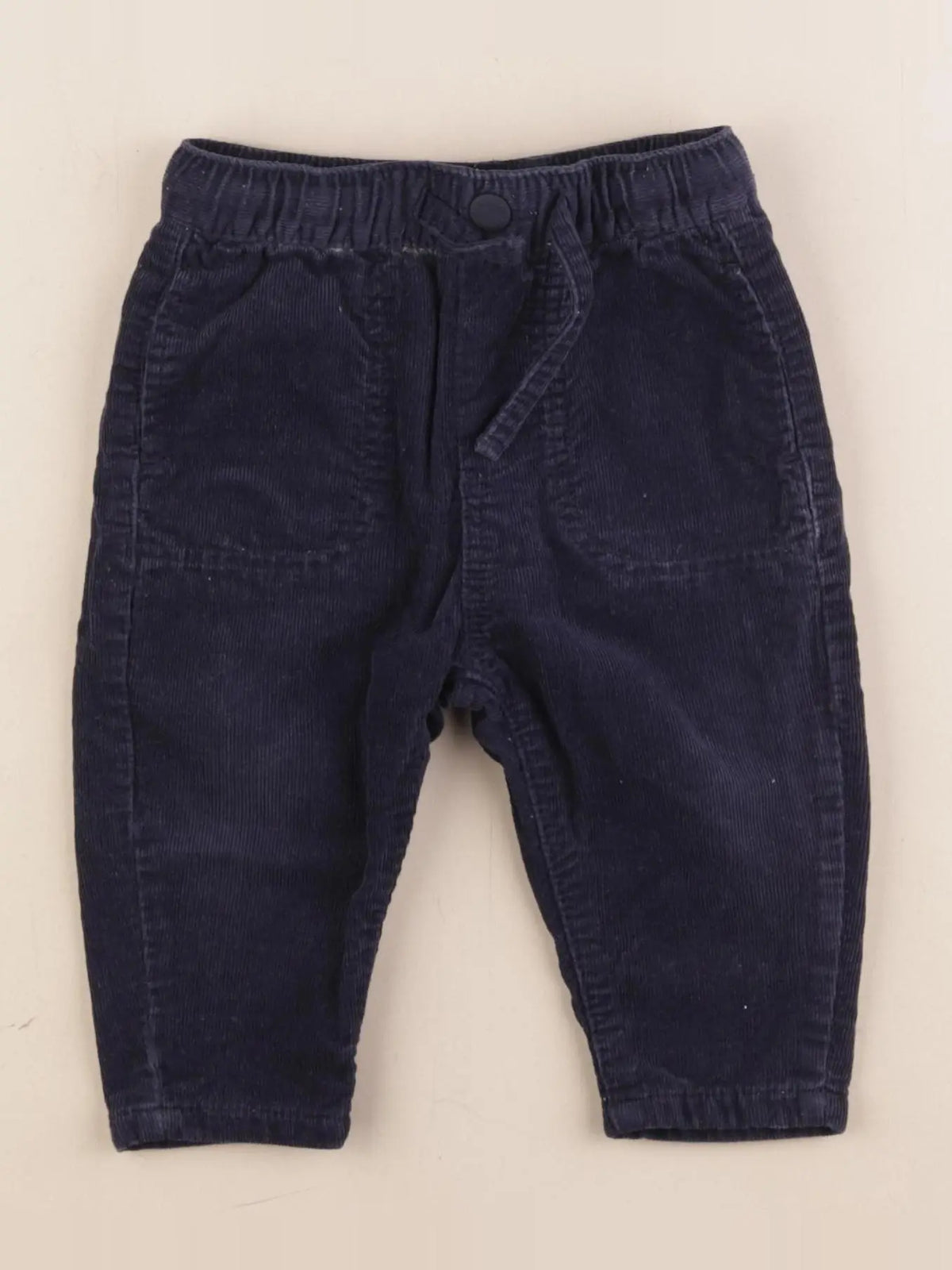 Zara - pantalon bleu - 6/9 mois