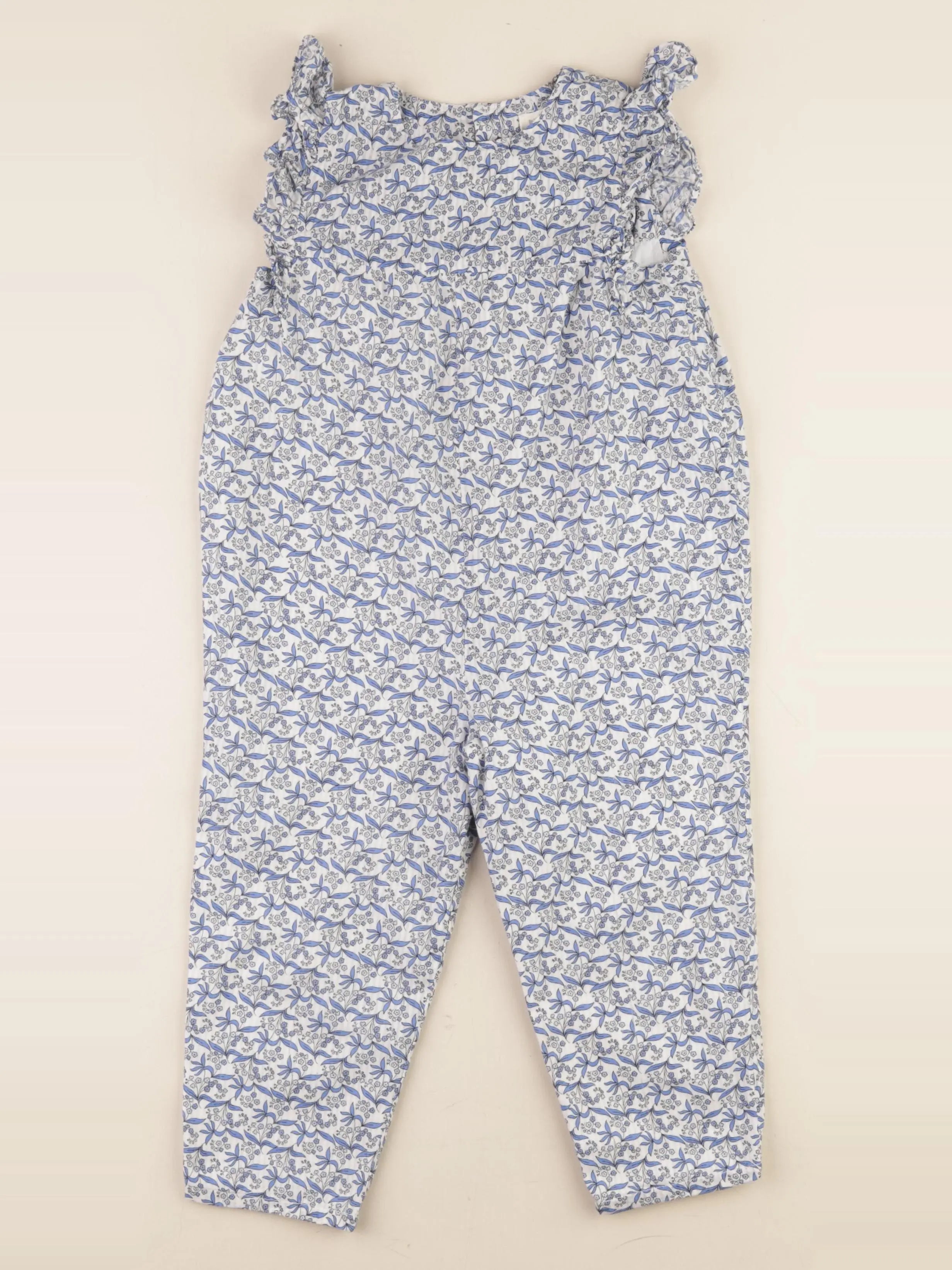 Boutchou - combinaison bleu, blanc - 36 mois