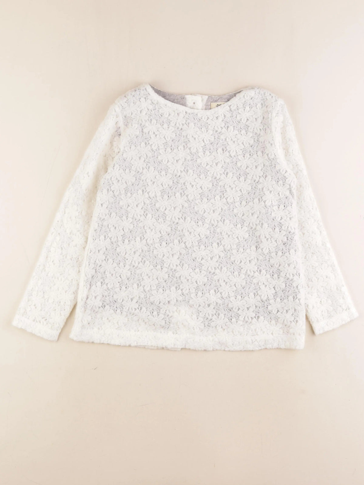 Bellerose - pull blanc - 8 ans