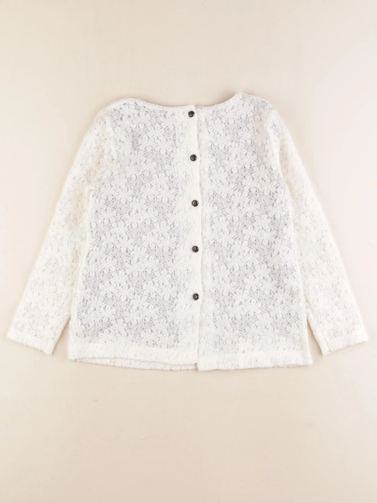 Bellerose - pull blanc - 8 ans