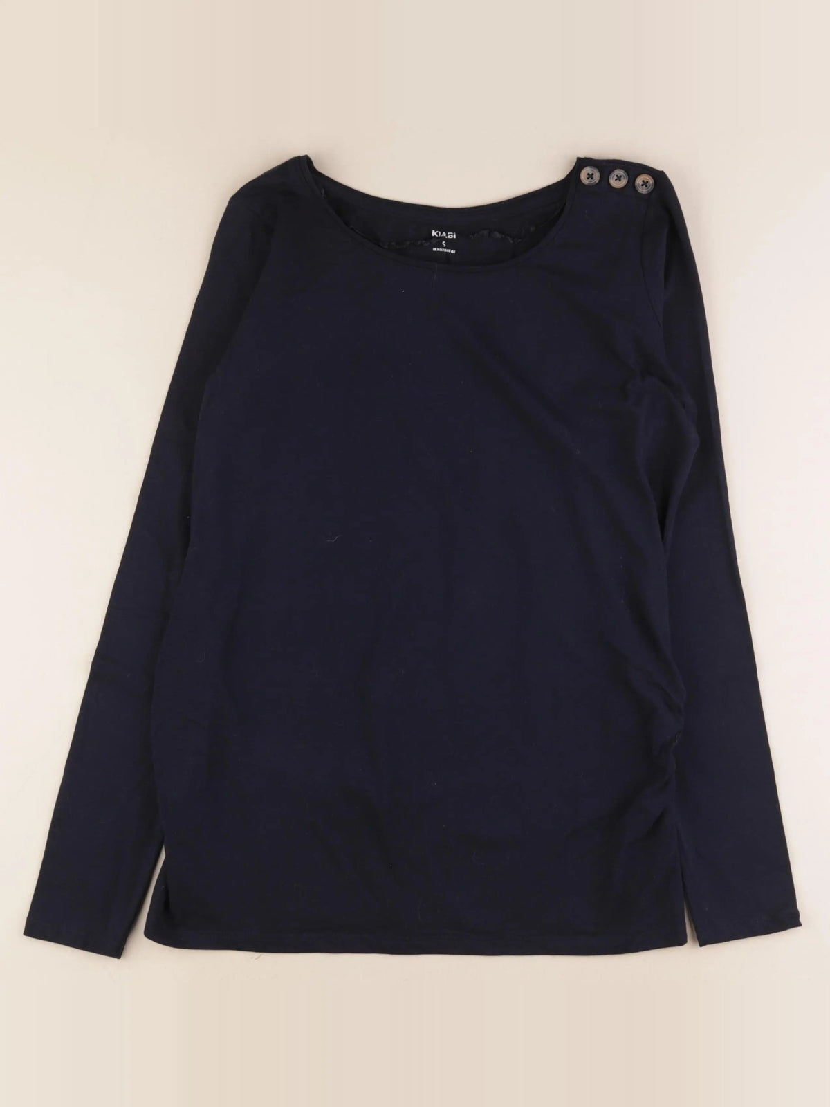 Kiabi - tee-shirt bleu - s