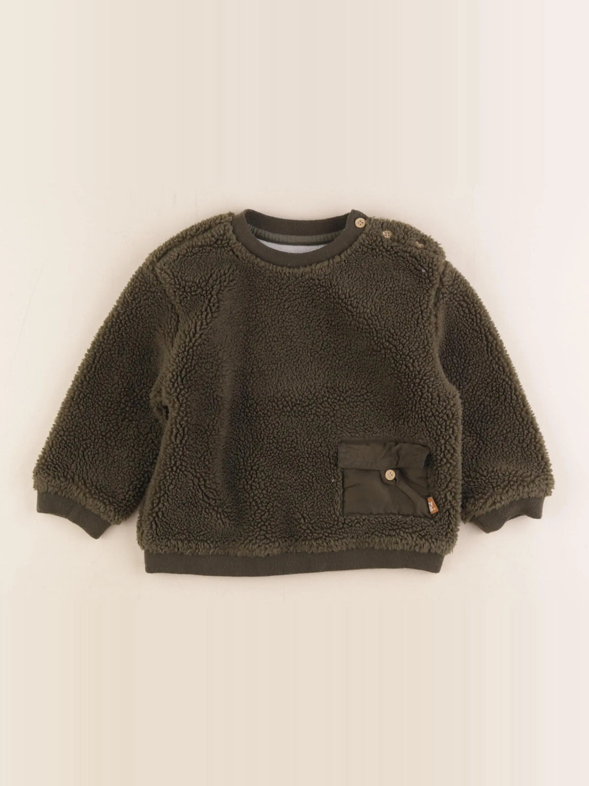 Boutchou - pull vert - 24 mois