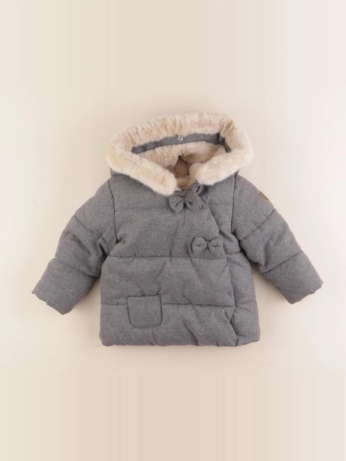 Tape à l'oeil - manteau gris - 24 mois
