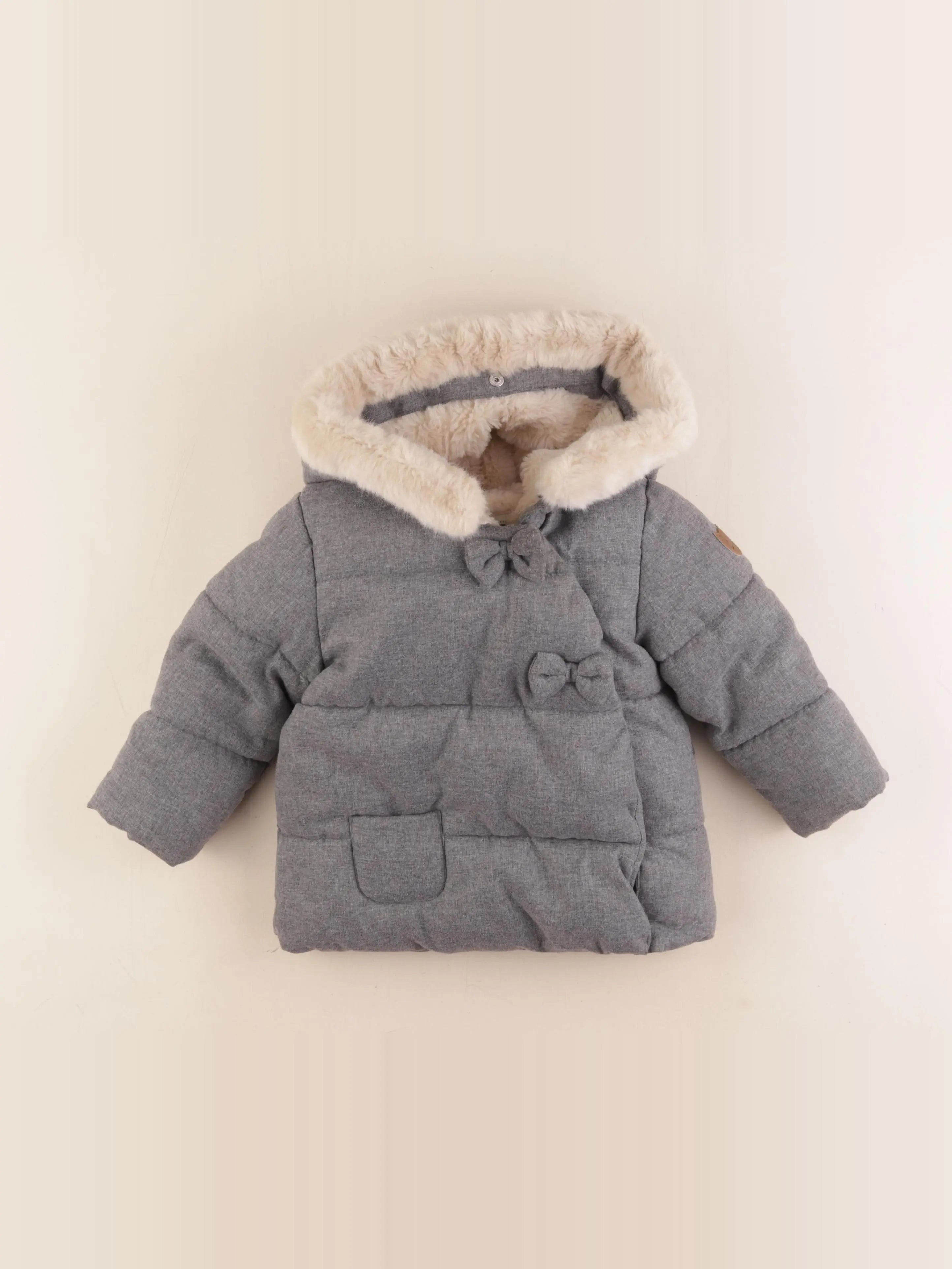 Tape à l'oeil - manteau gris - 24 mois