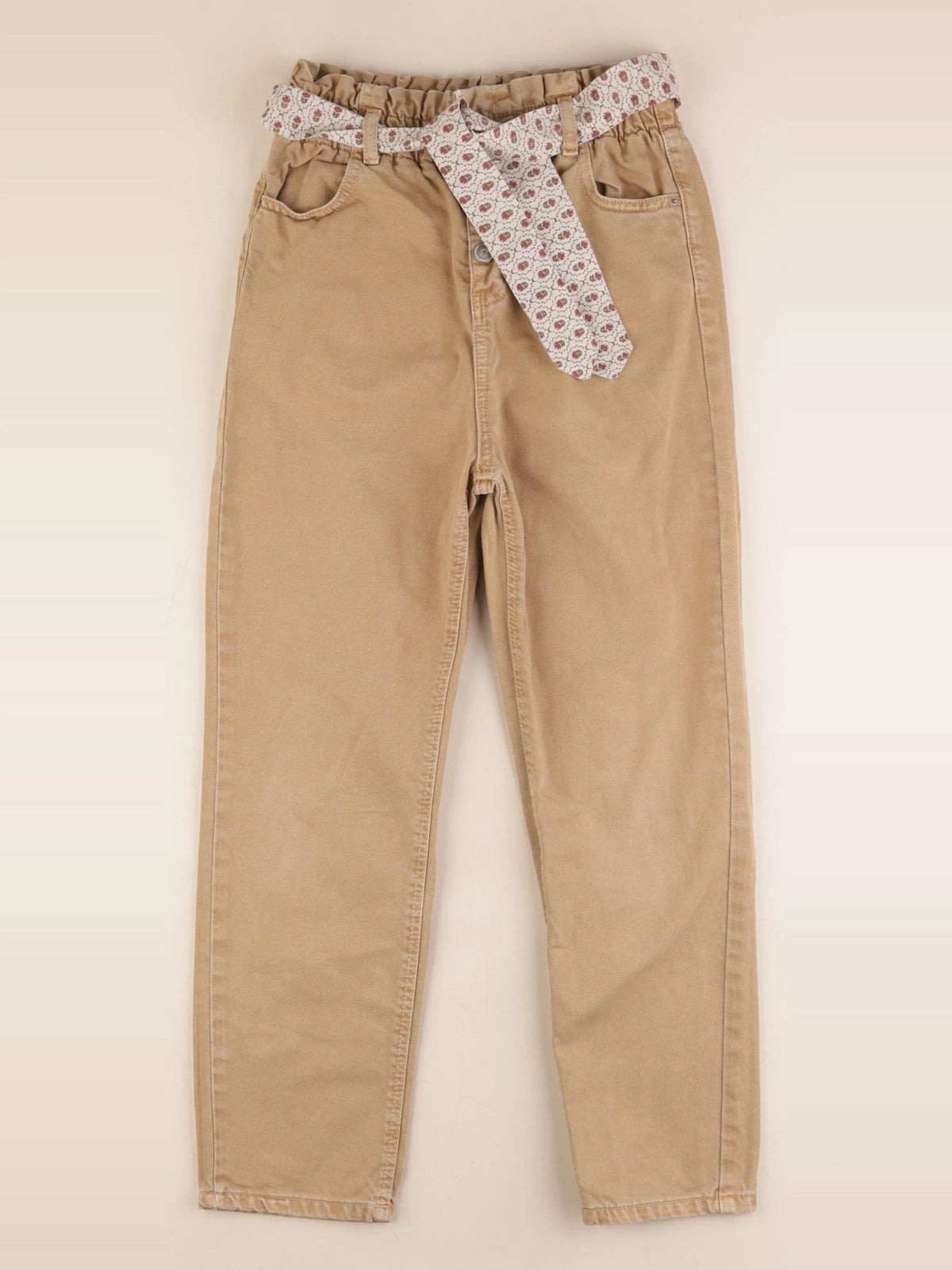 Vertbaudet - jean marron - 12 ans