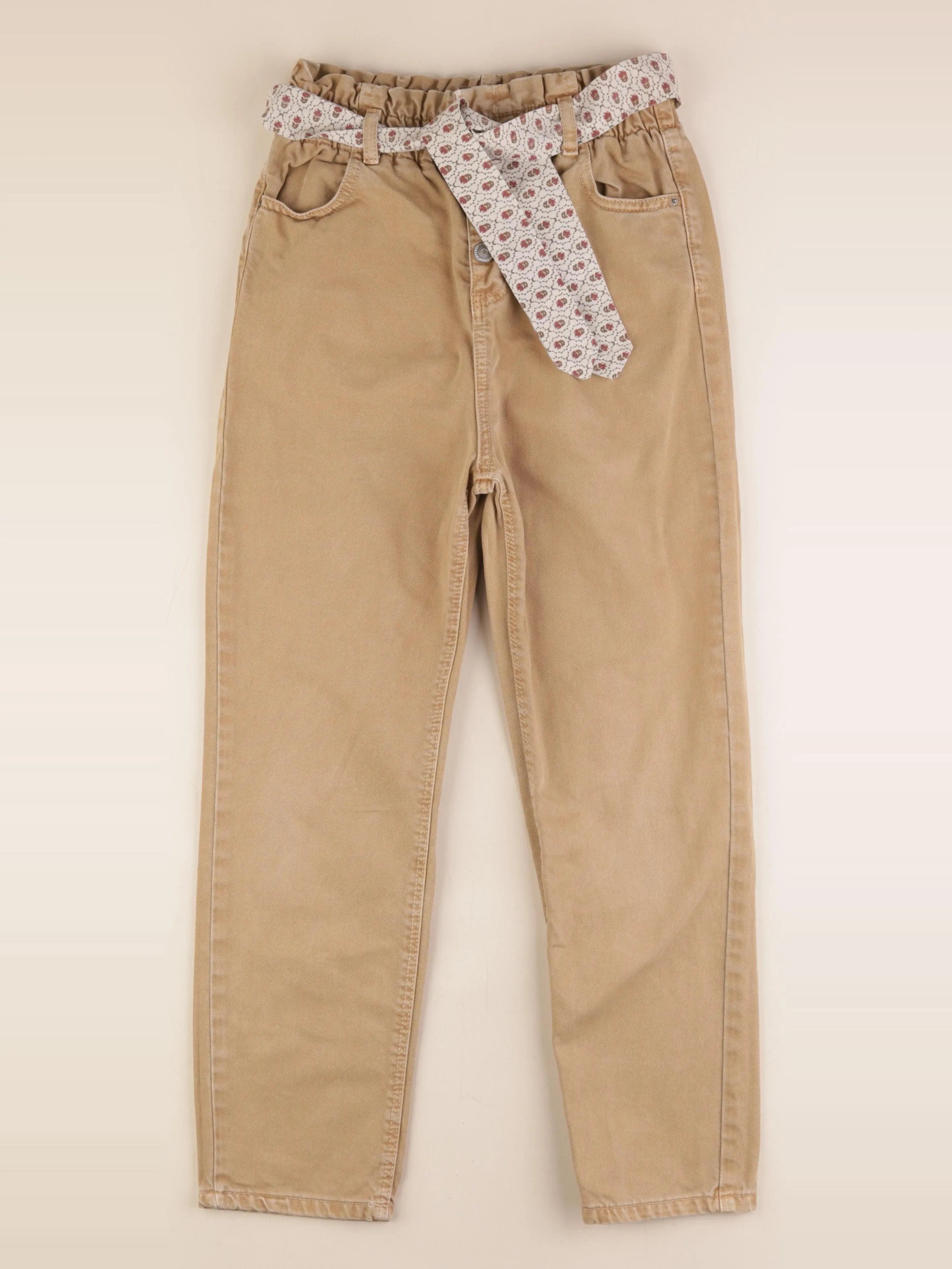 Vertbaudet - jean marron - 12 ans