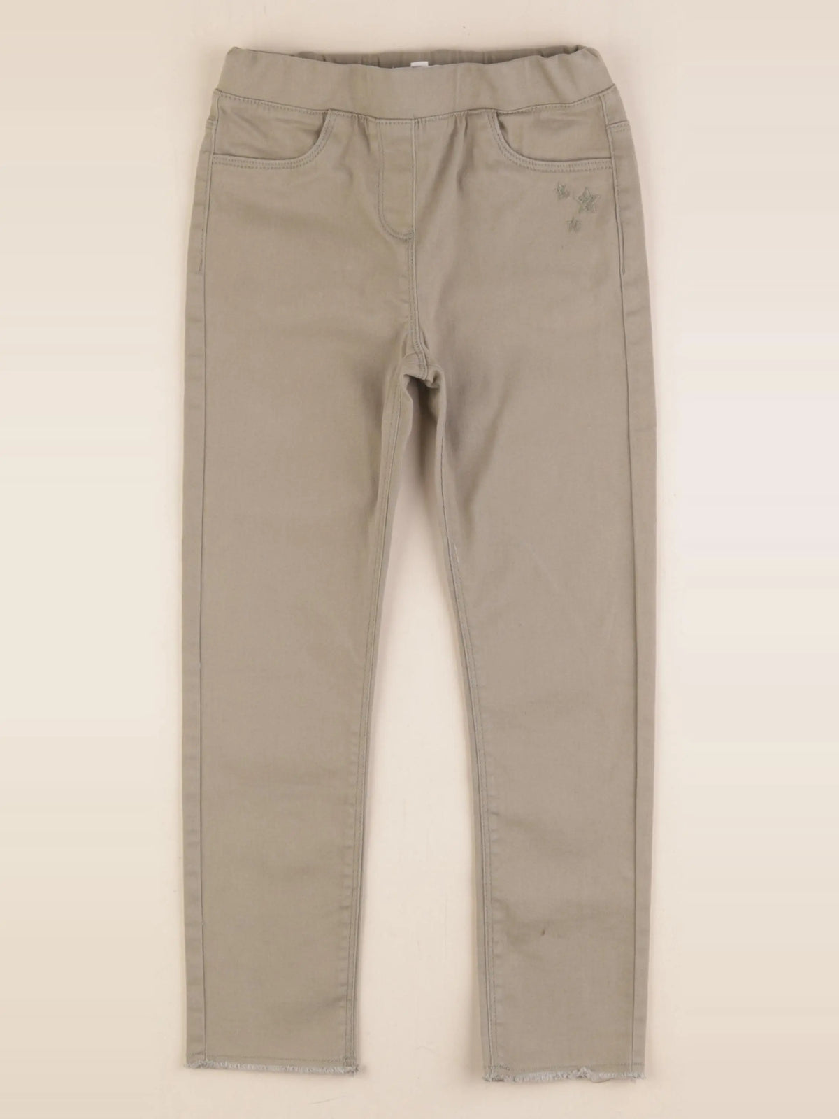 Vertbaudet - jegging vert - 8 ans