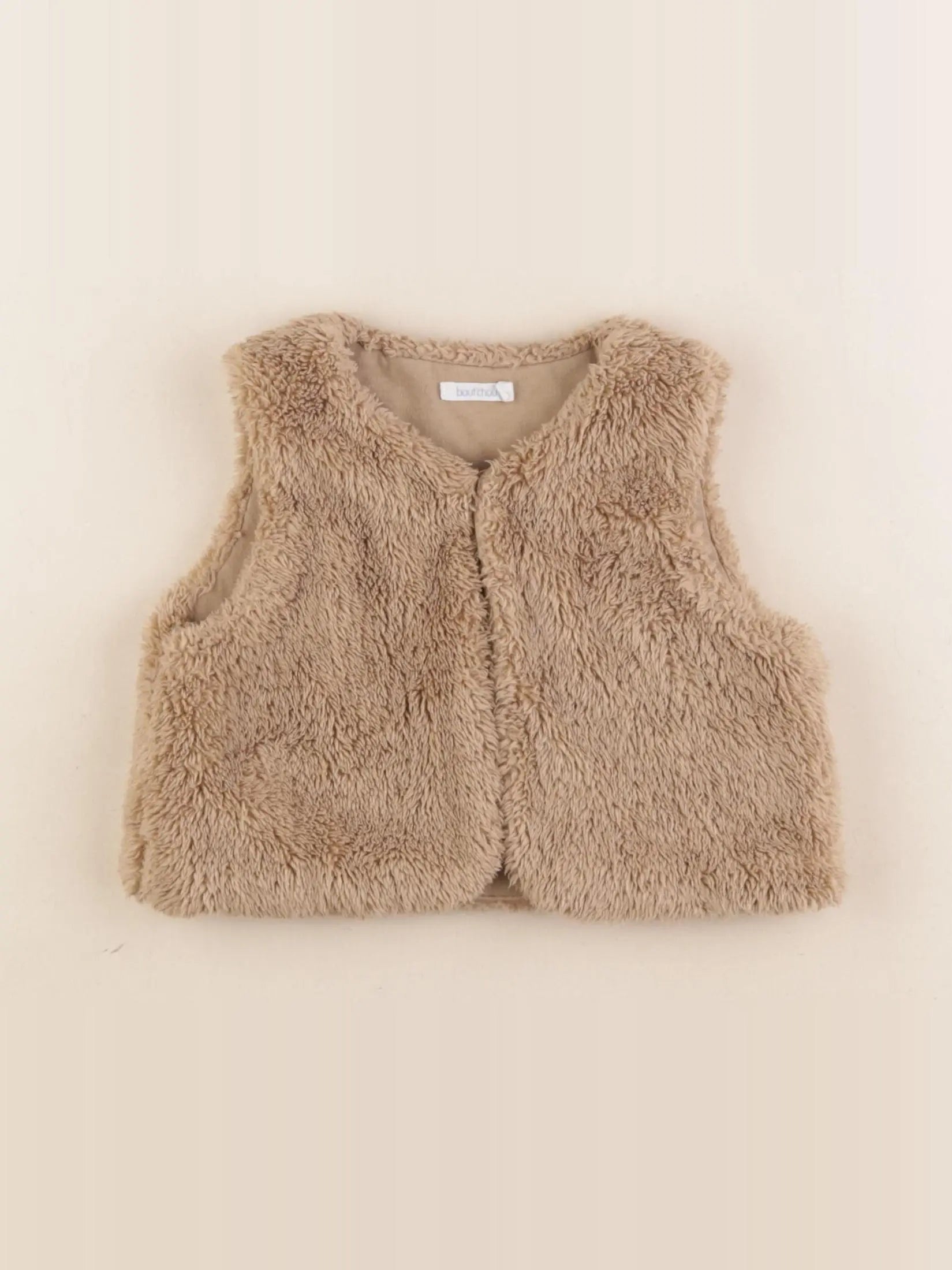 Boutchou - gilet marron - 18 mois