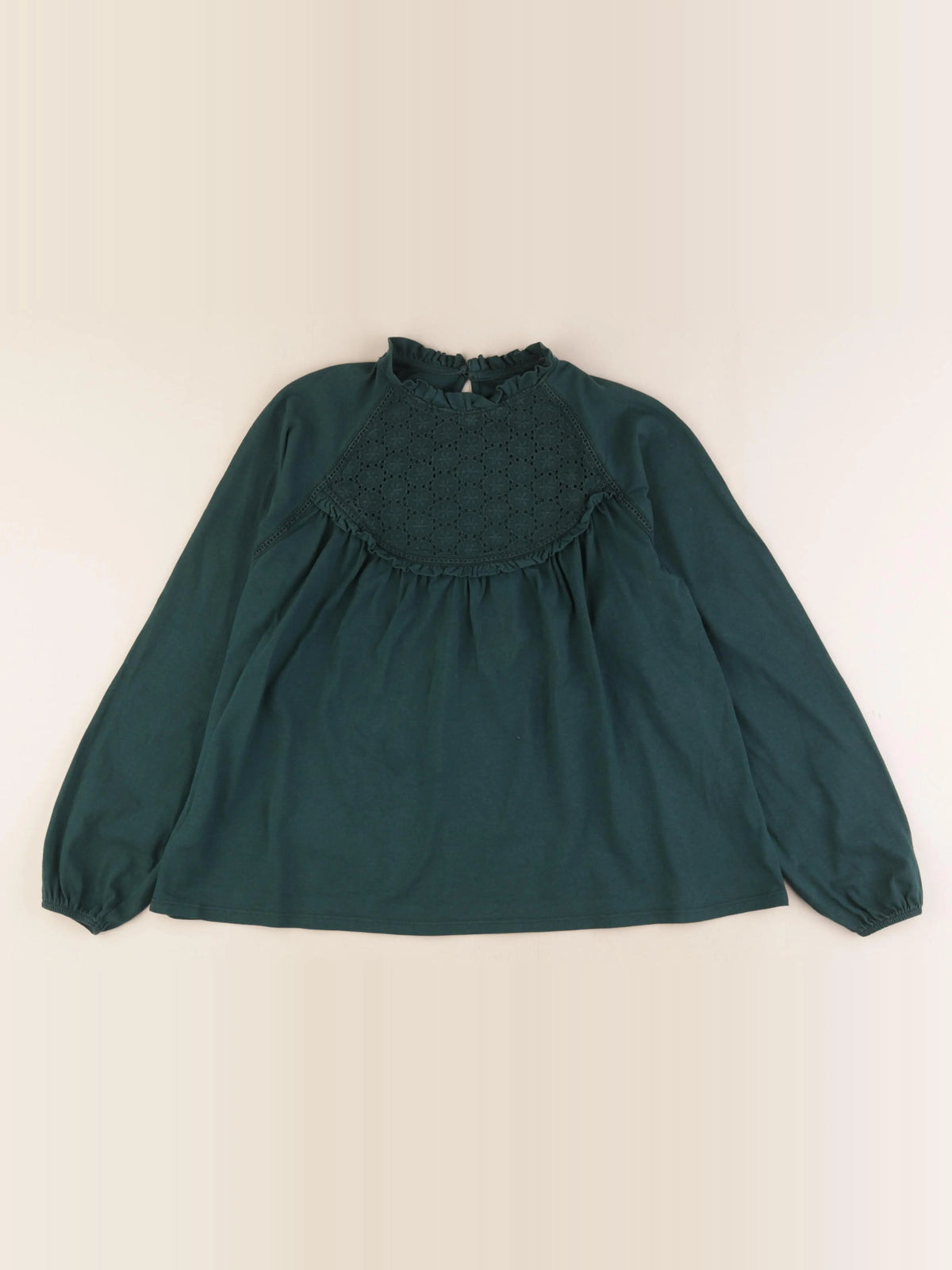 Vertbaudet - tee-shirt vert - 12 ans