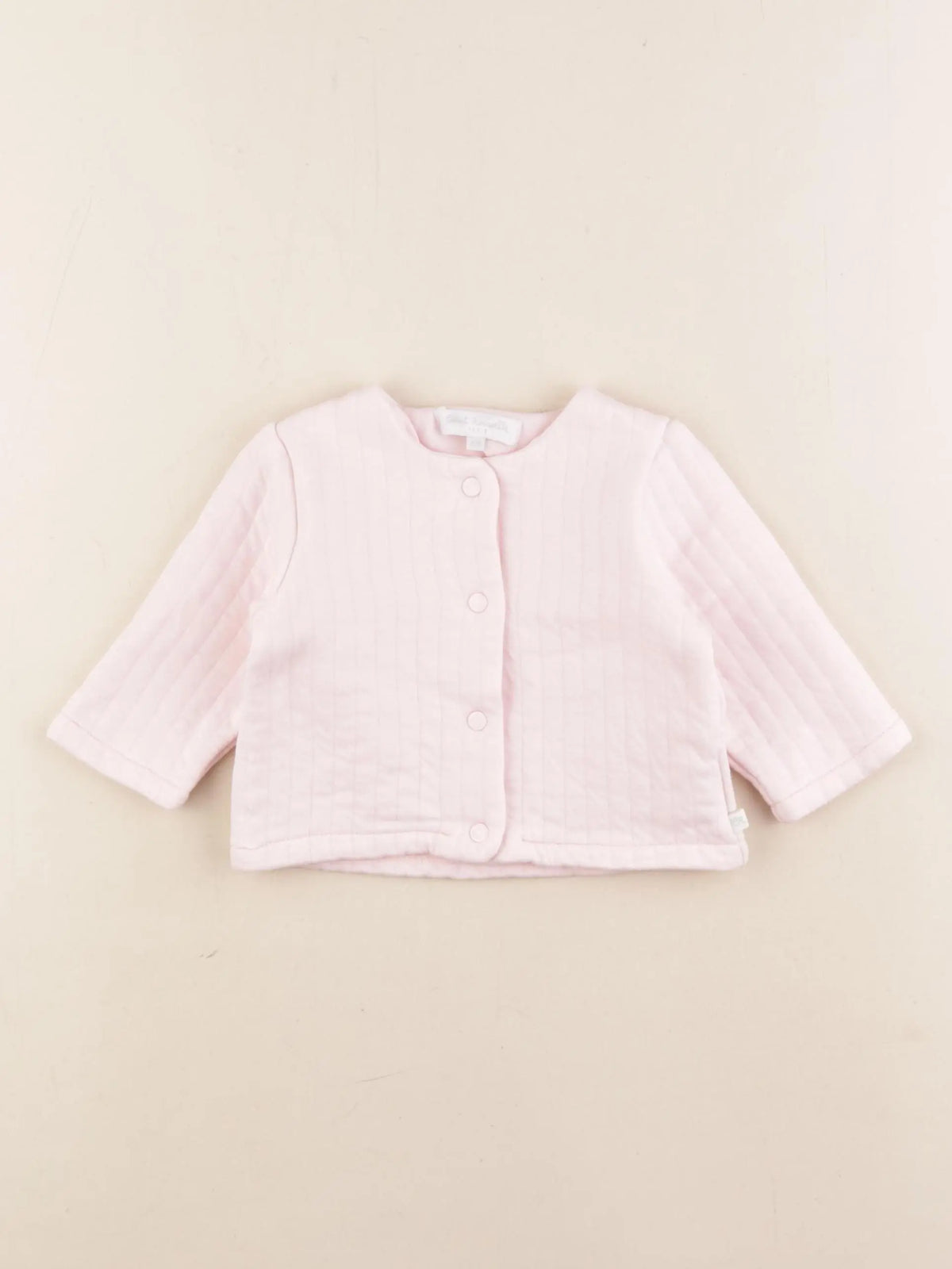 Cadet Rousselle - gilet rose - 6 mois