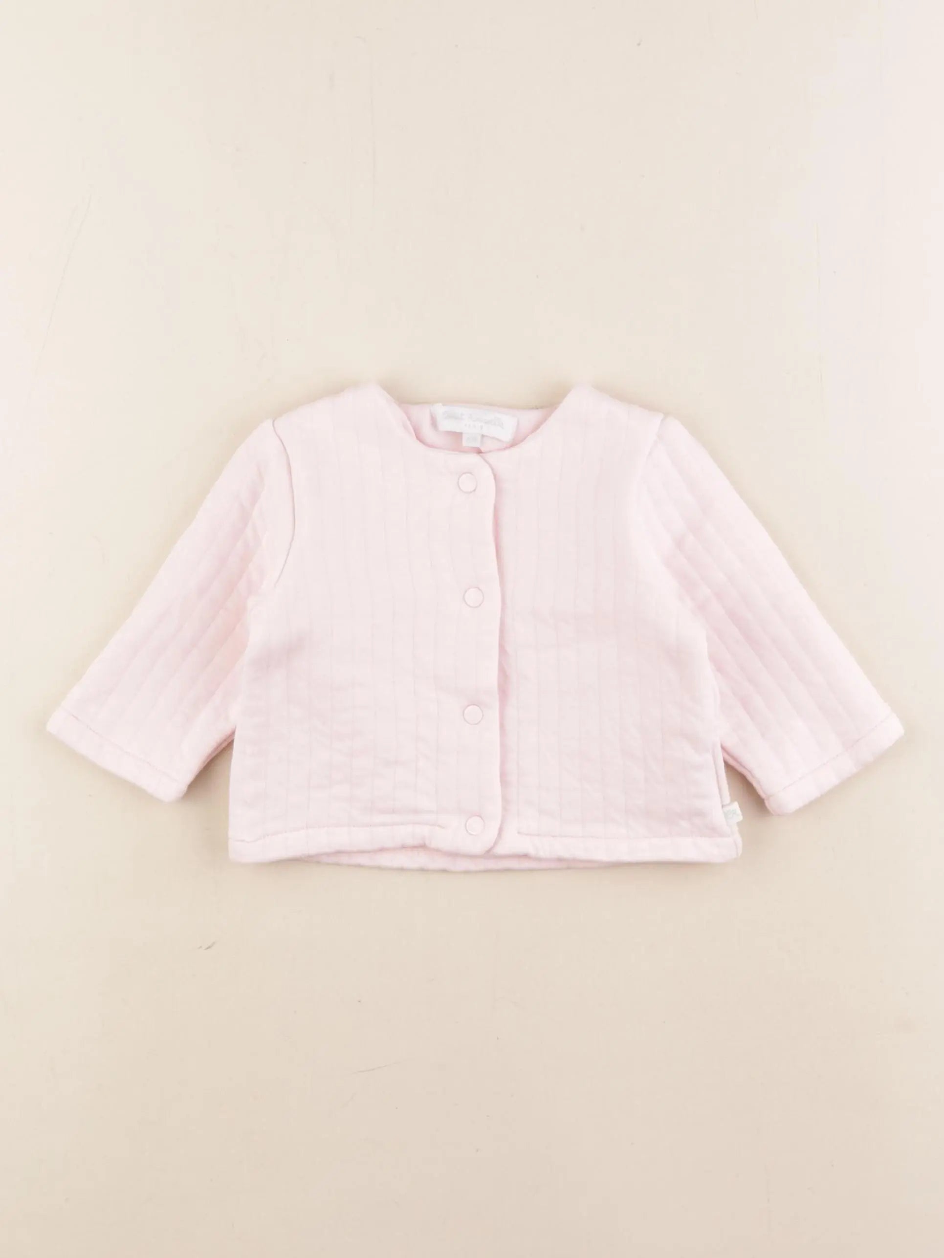 Cadet Rousselle - gilet rose - 6 mois
